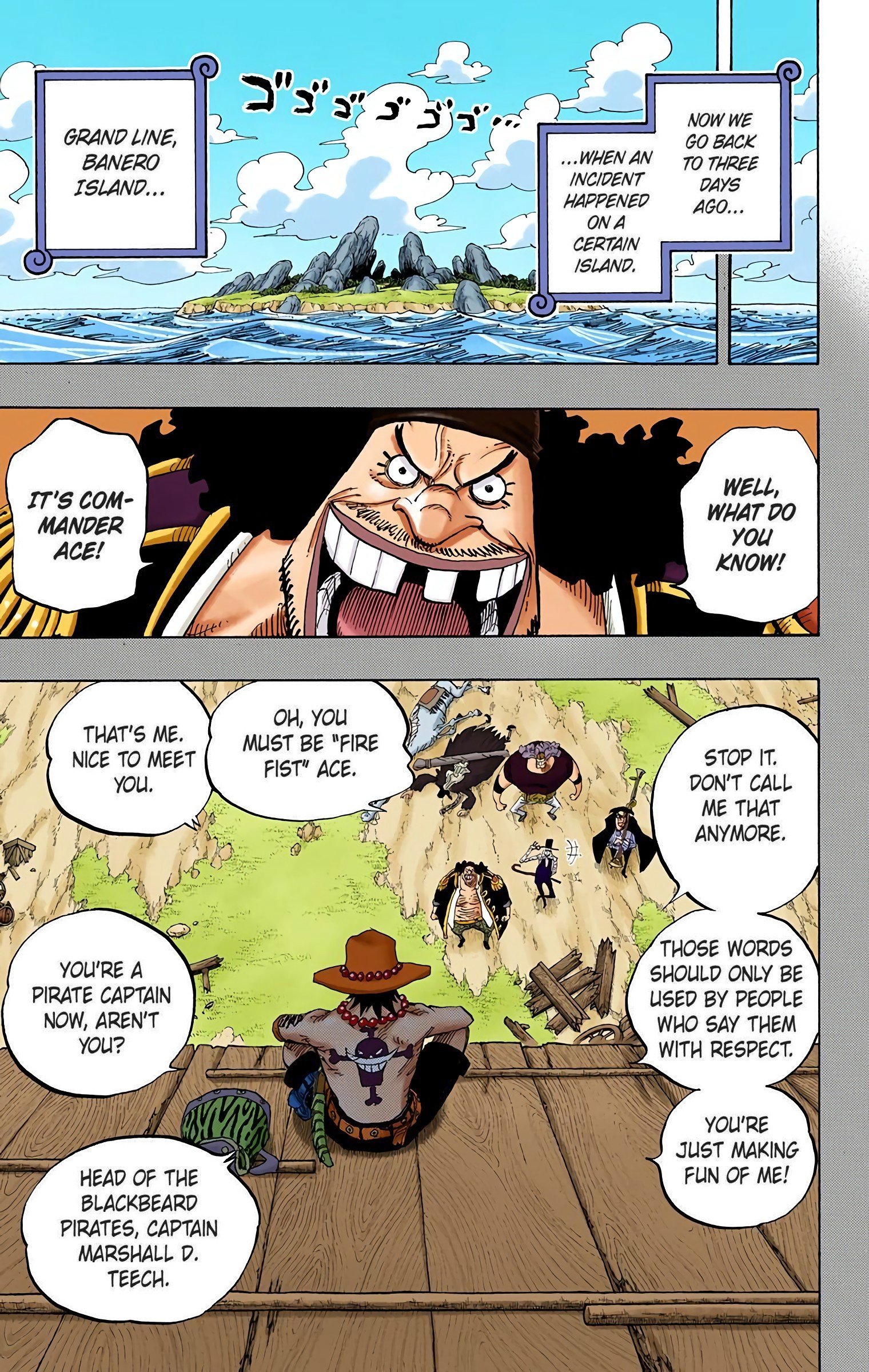 One Piece Colored Manga