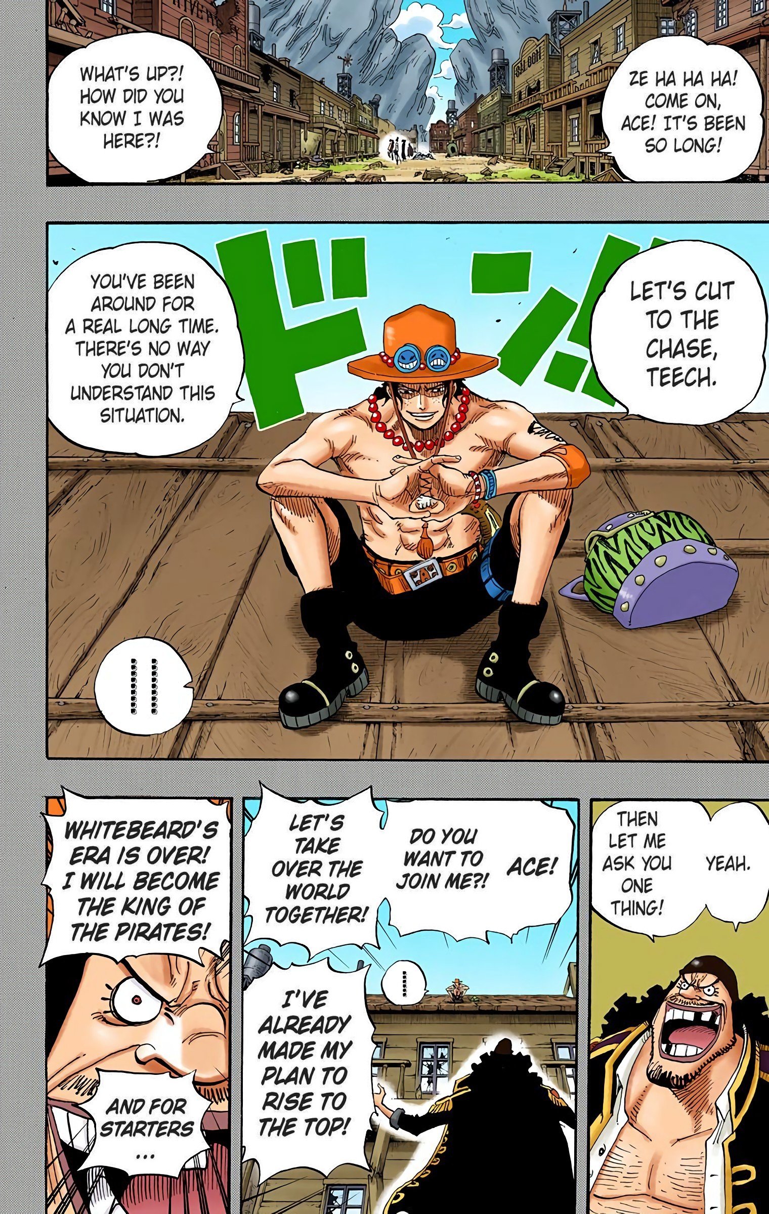 One Piece Colored Manga