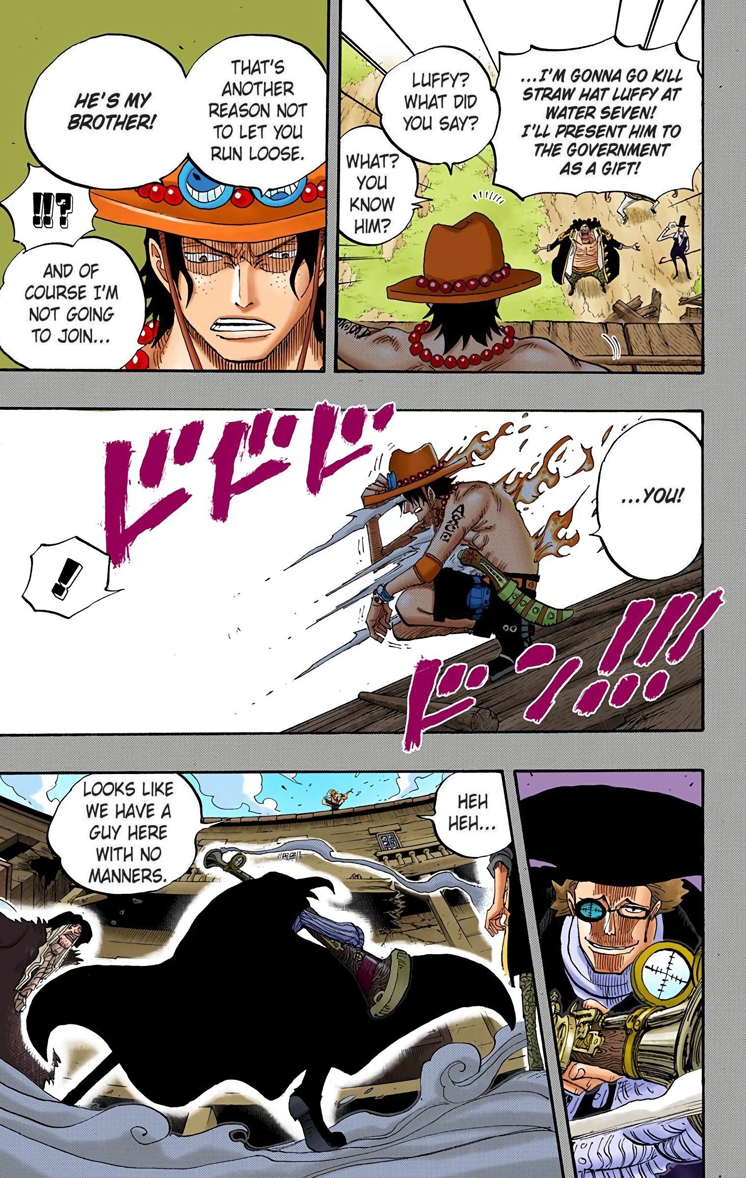 One Piece Colored Manga