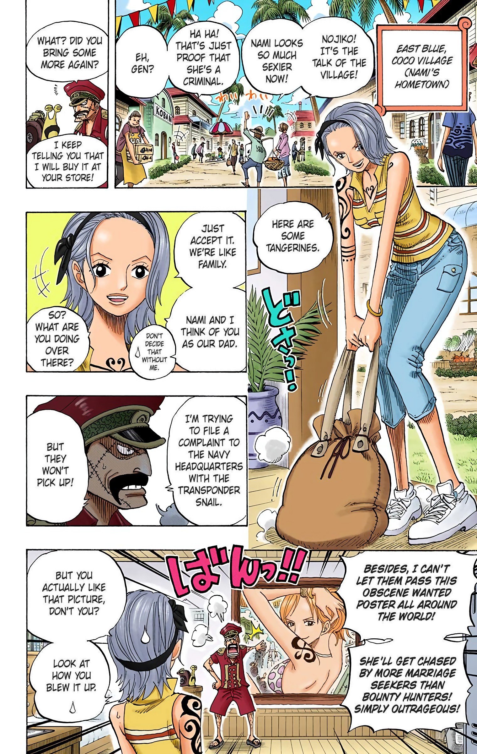 One Piece Colored Manga