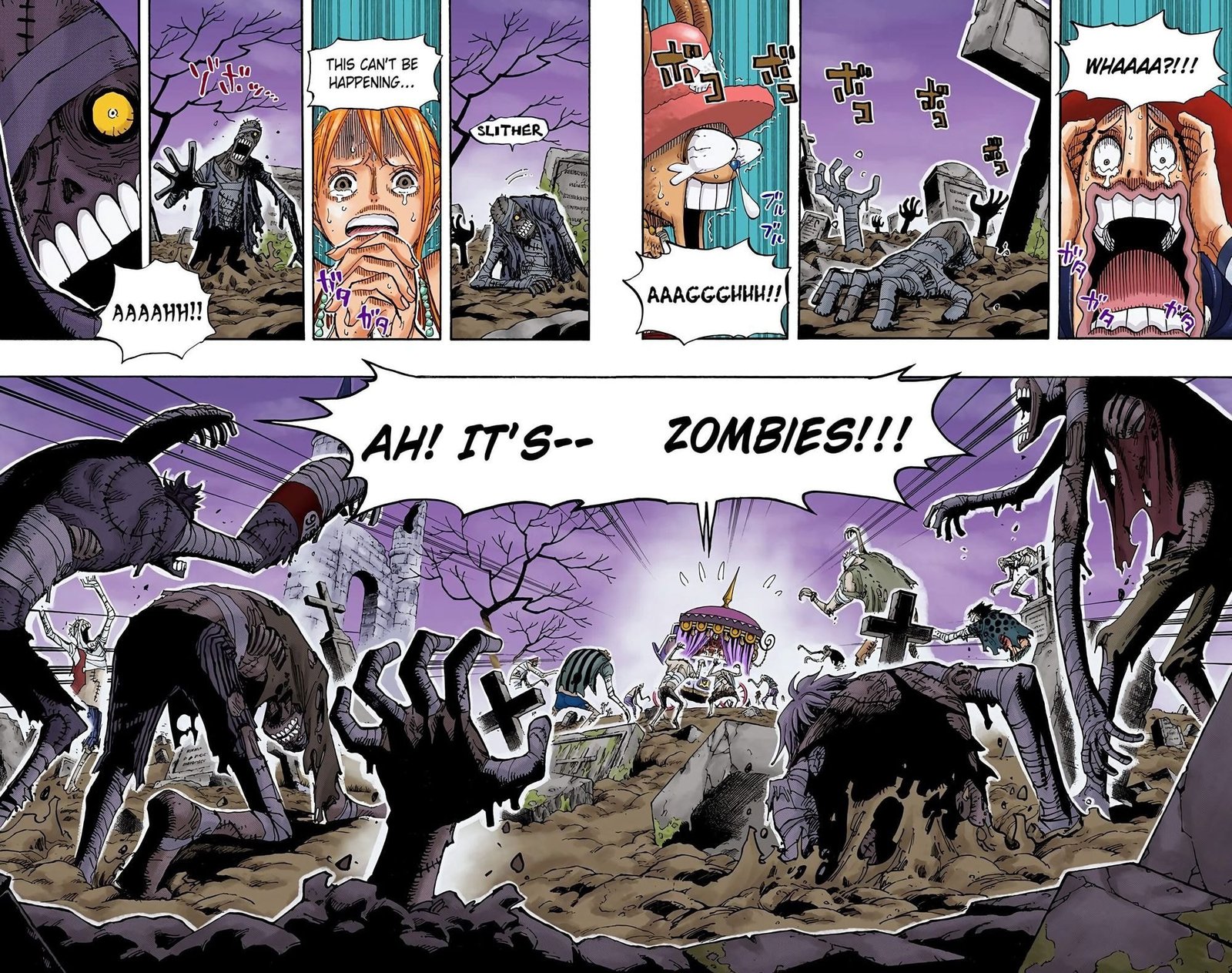 One Piece Colored Manga