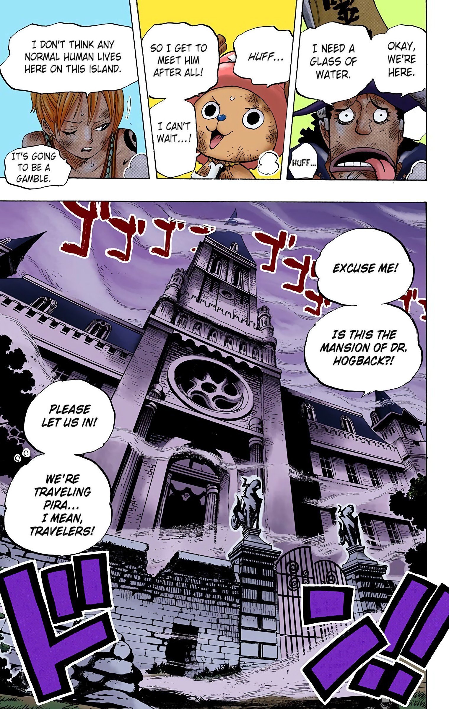 One Piece Colored Manga