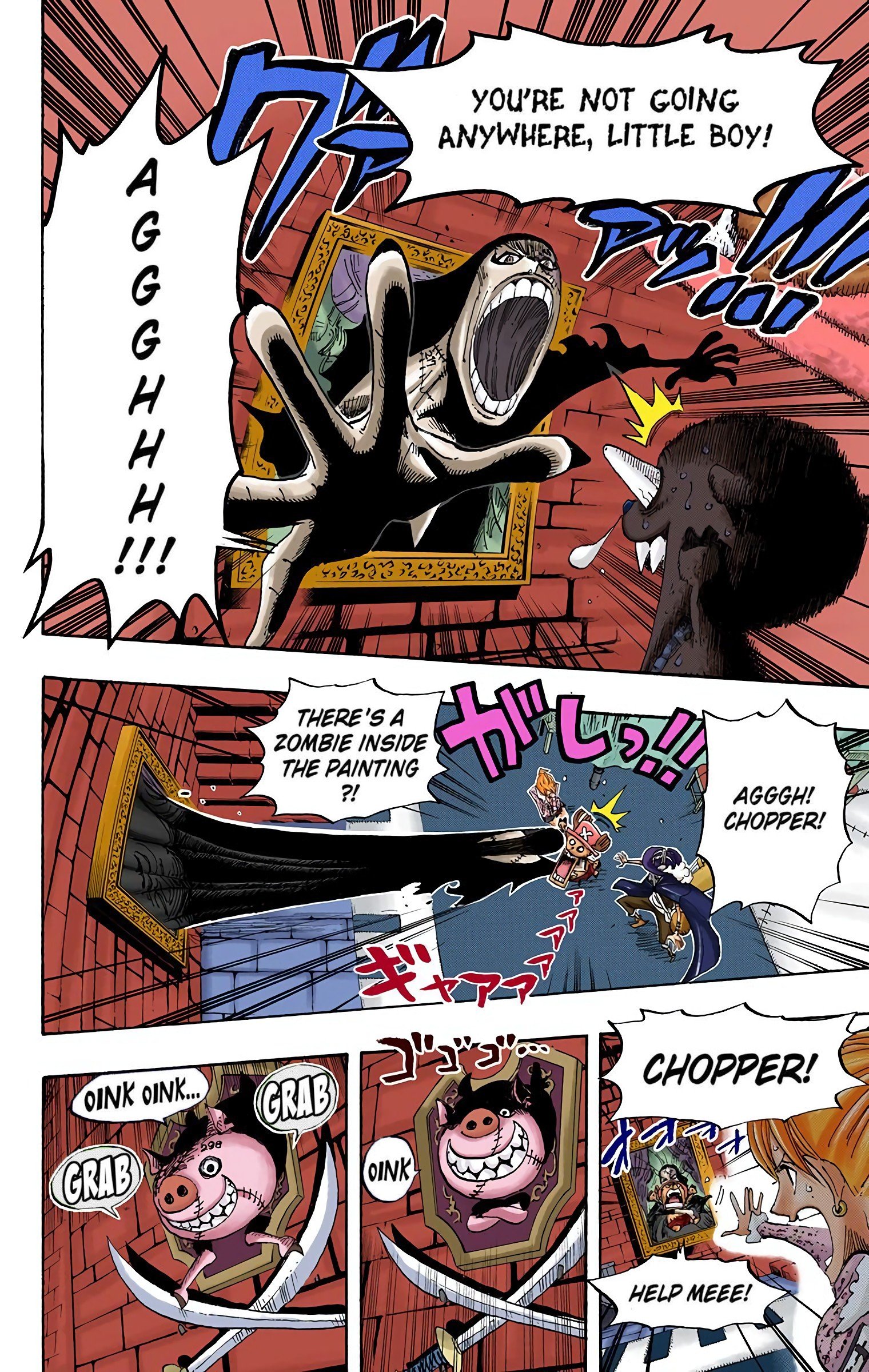 One Piece Colored Manga