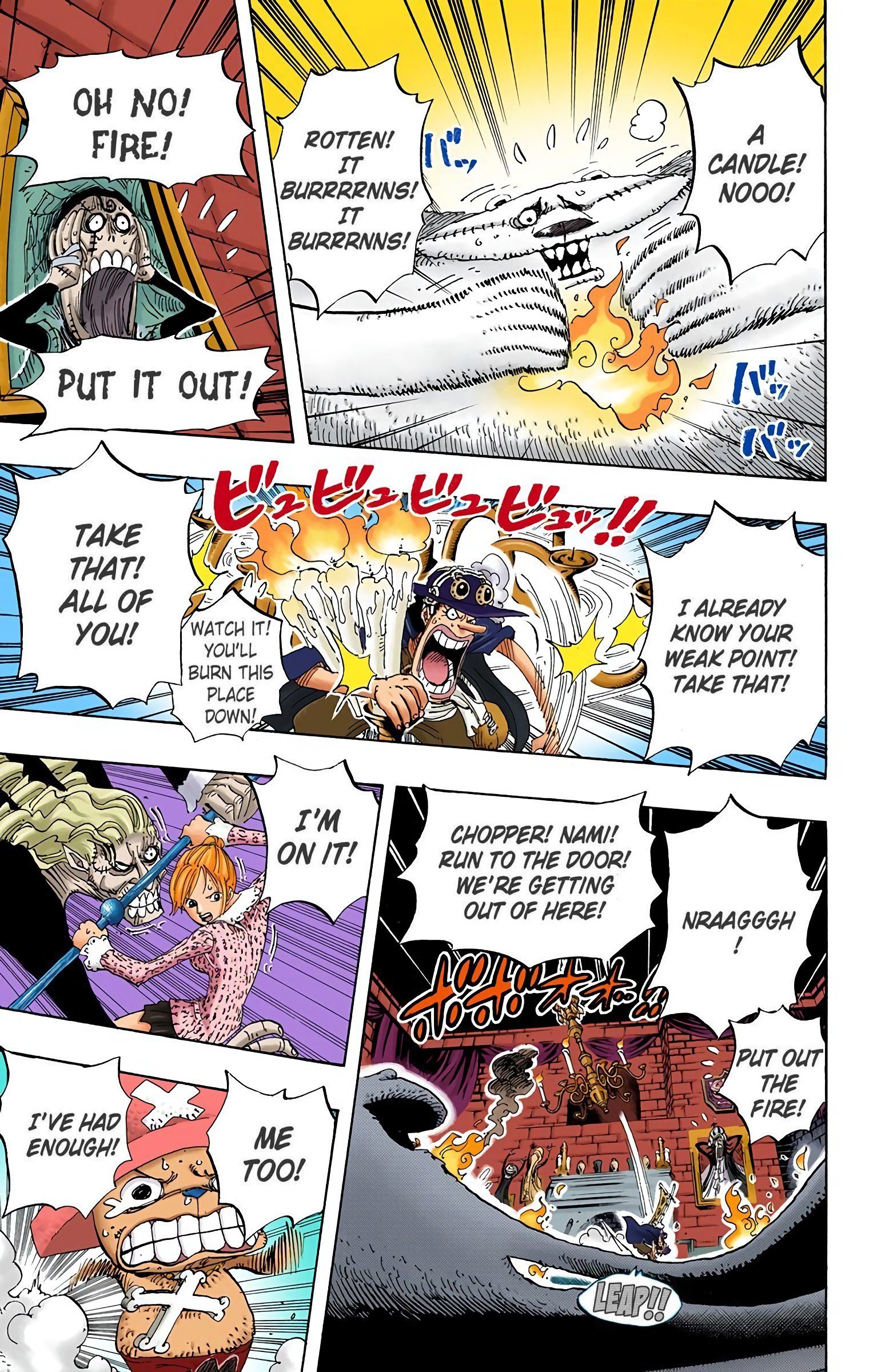 One Piece Colored Manga