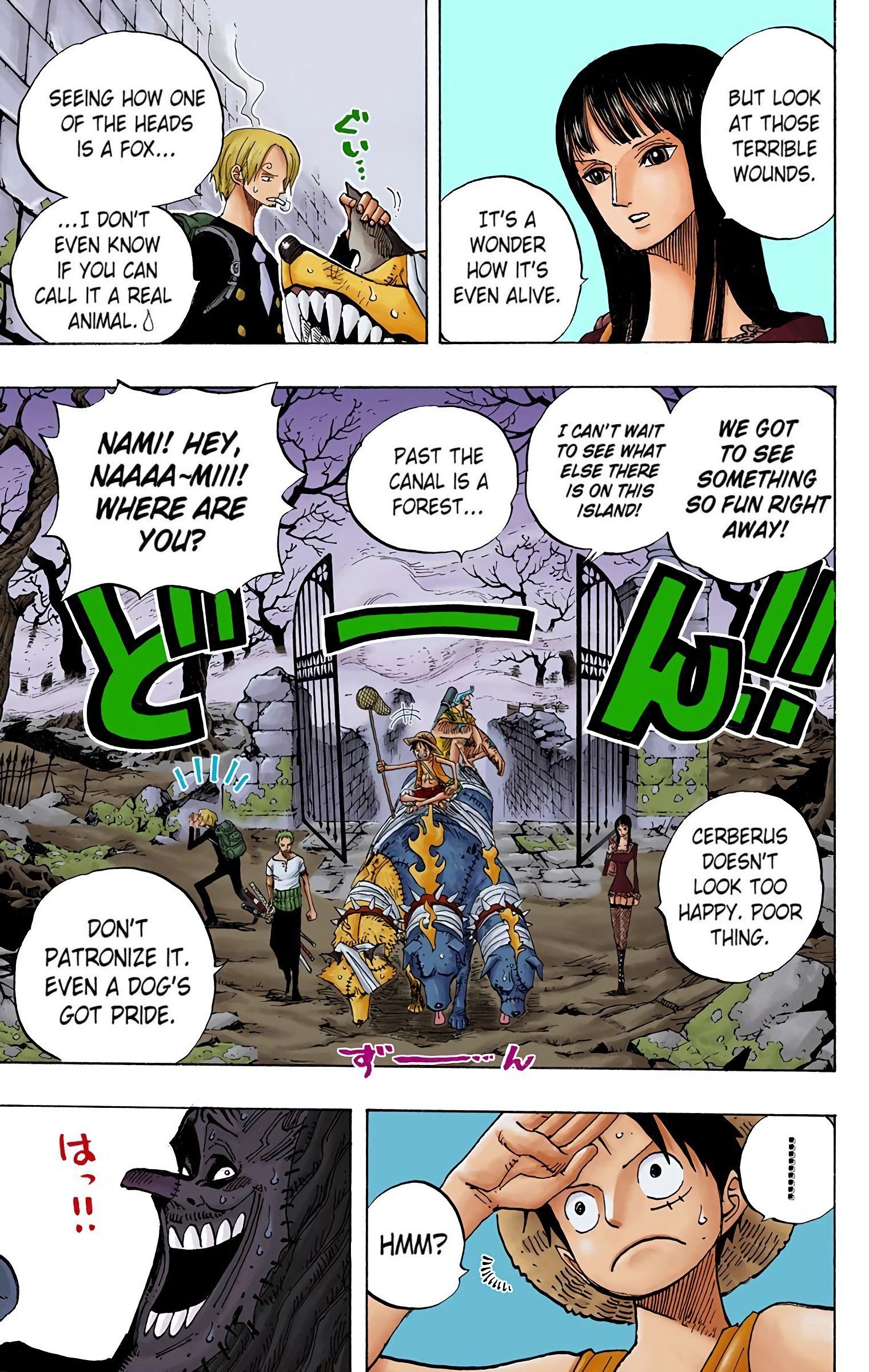 One Piece Colored Manga