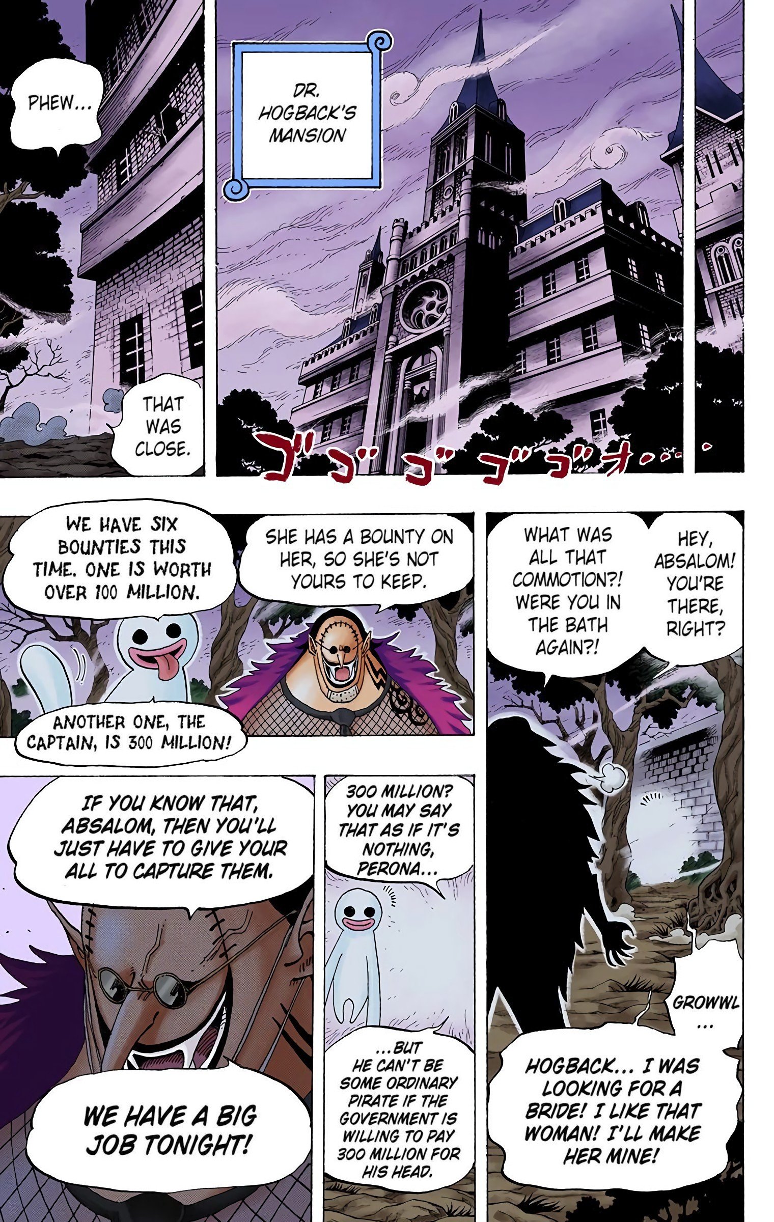 One Piece Colored Manga