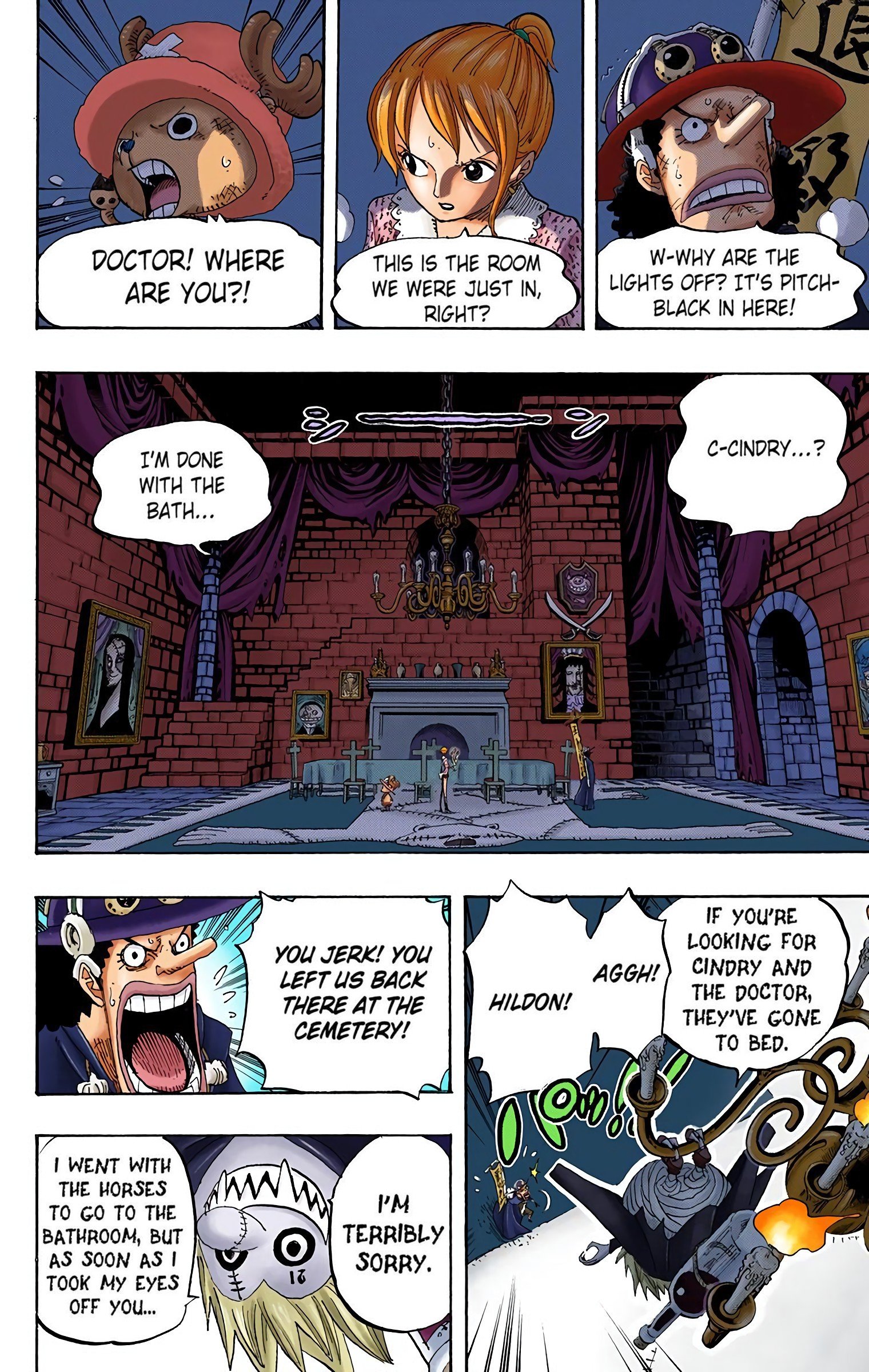 One Piece Colored Manga