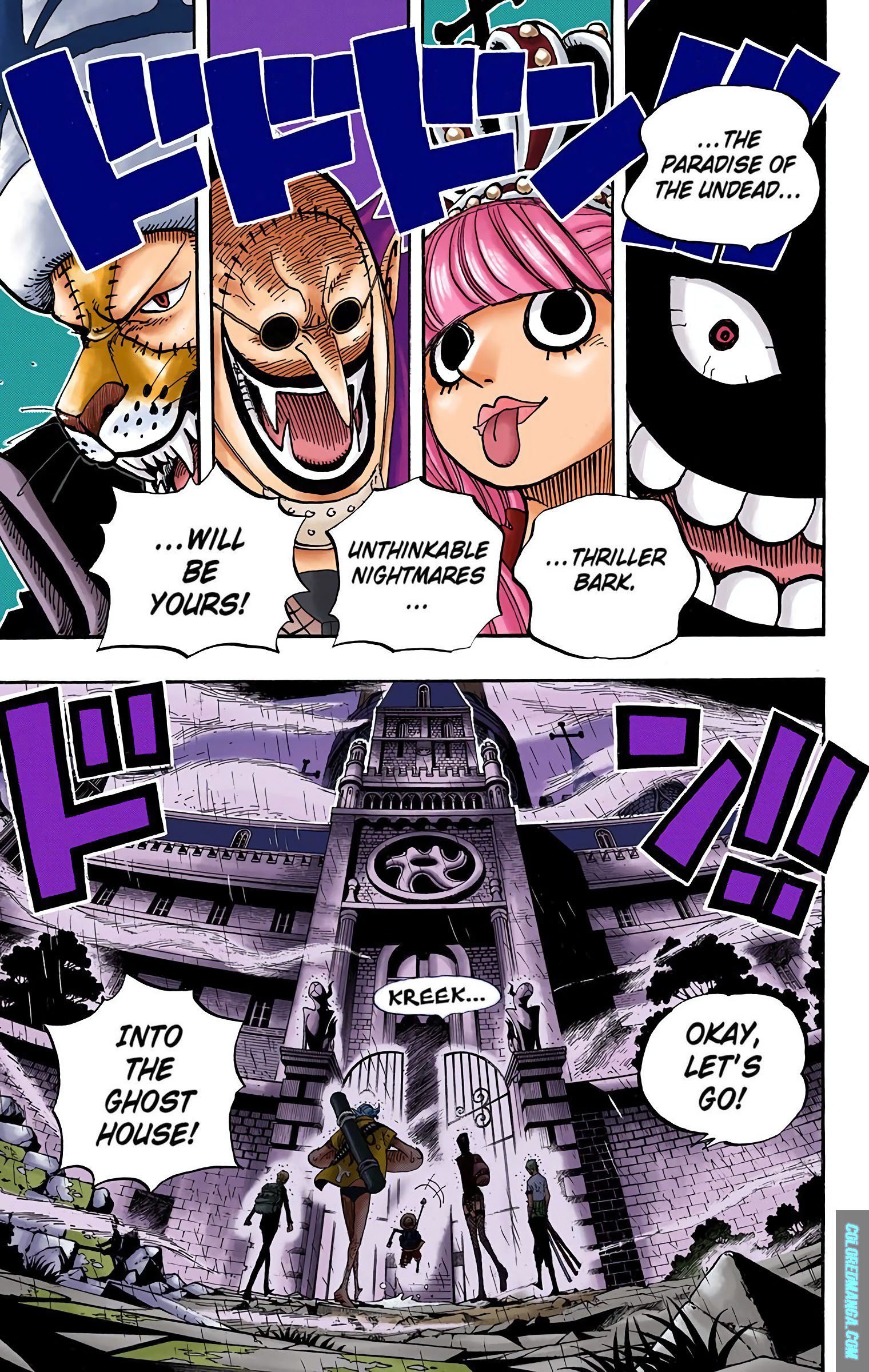 One Piece Colored Manga