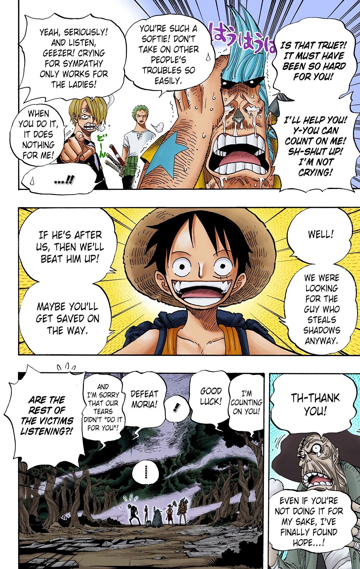 One Piece Colored Manga