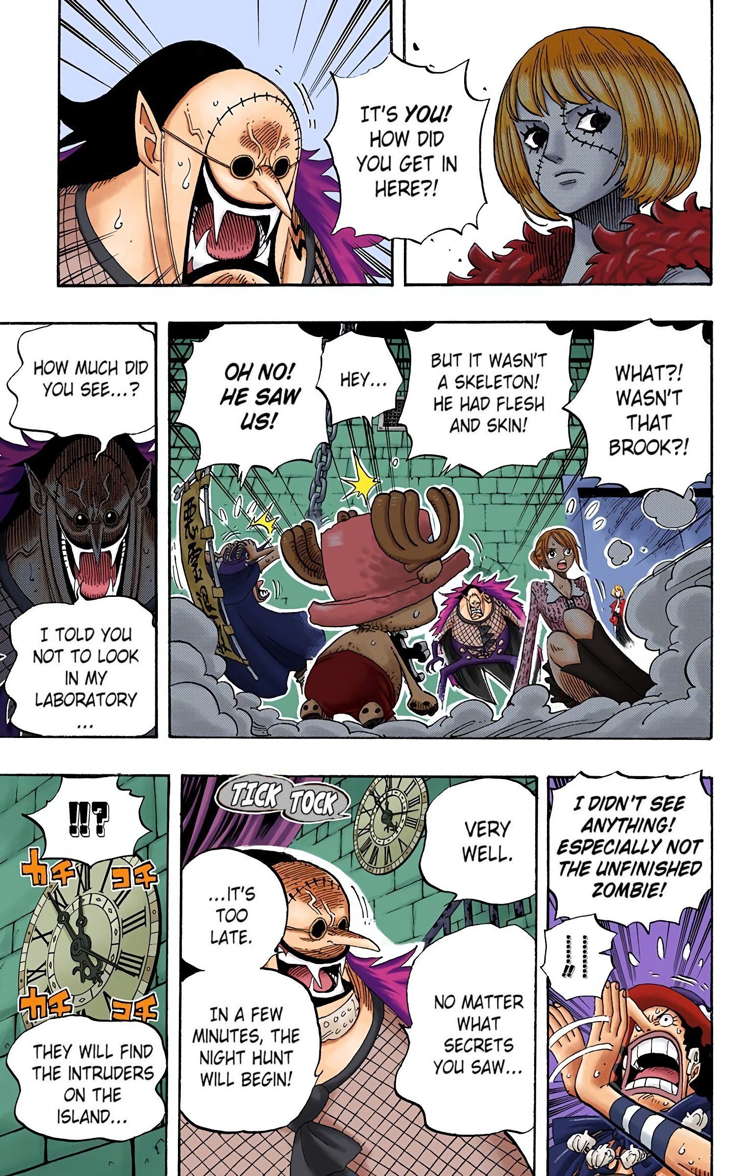 One Piece Colored Manga