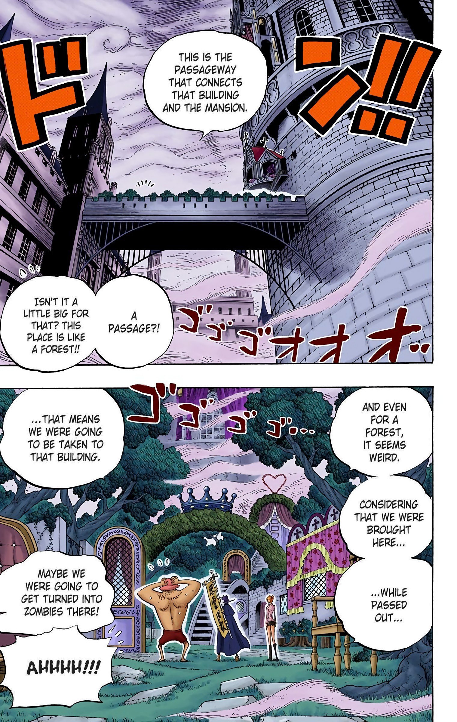 One Piece Colored Manga