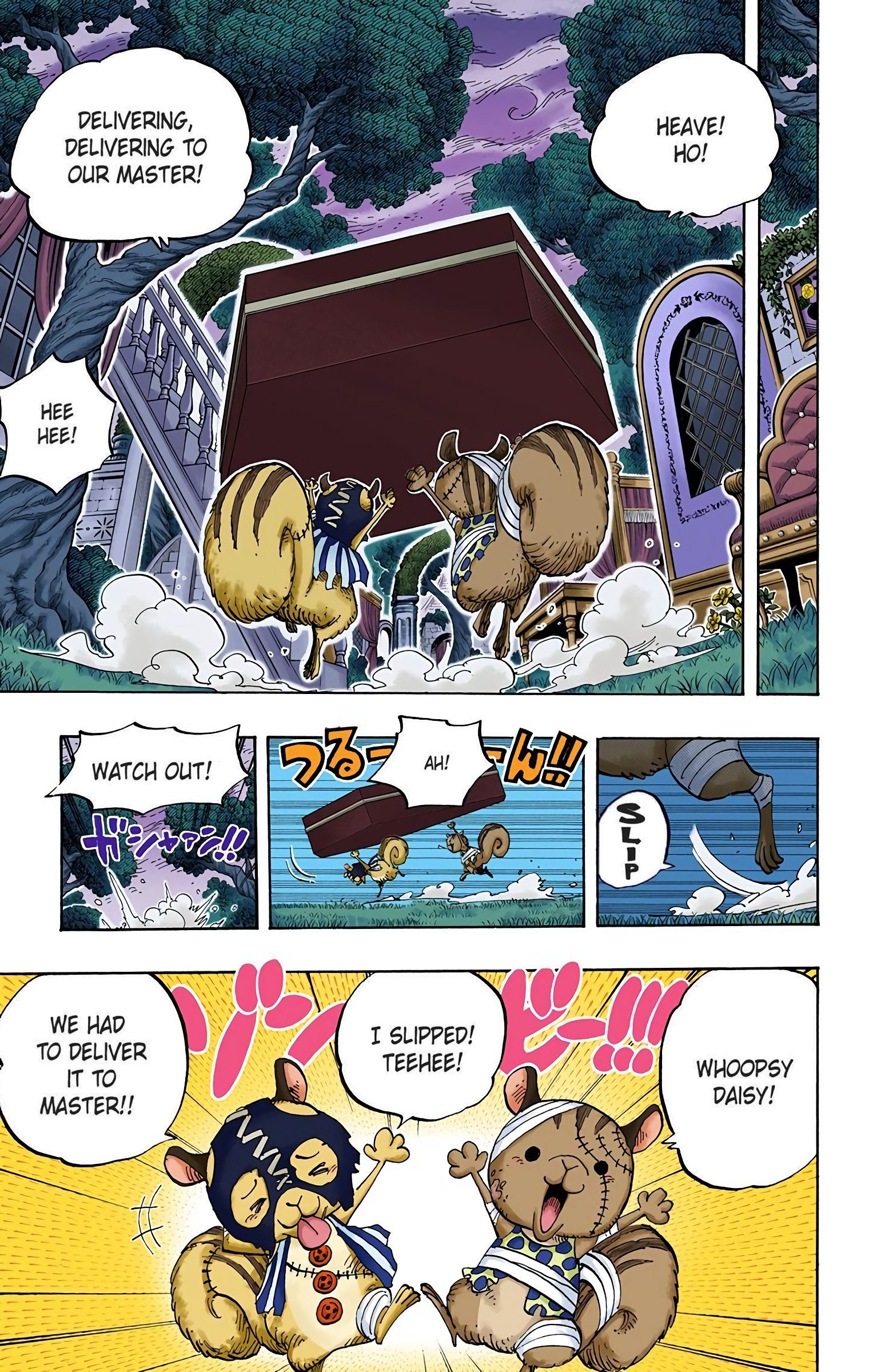 One Piece Colored Manga