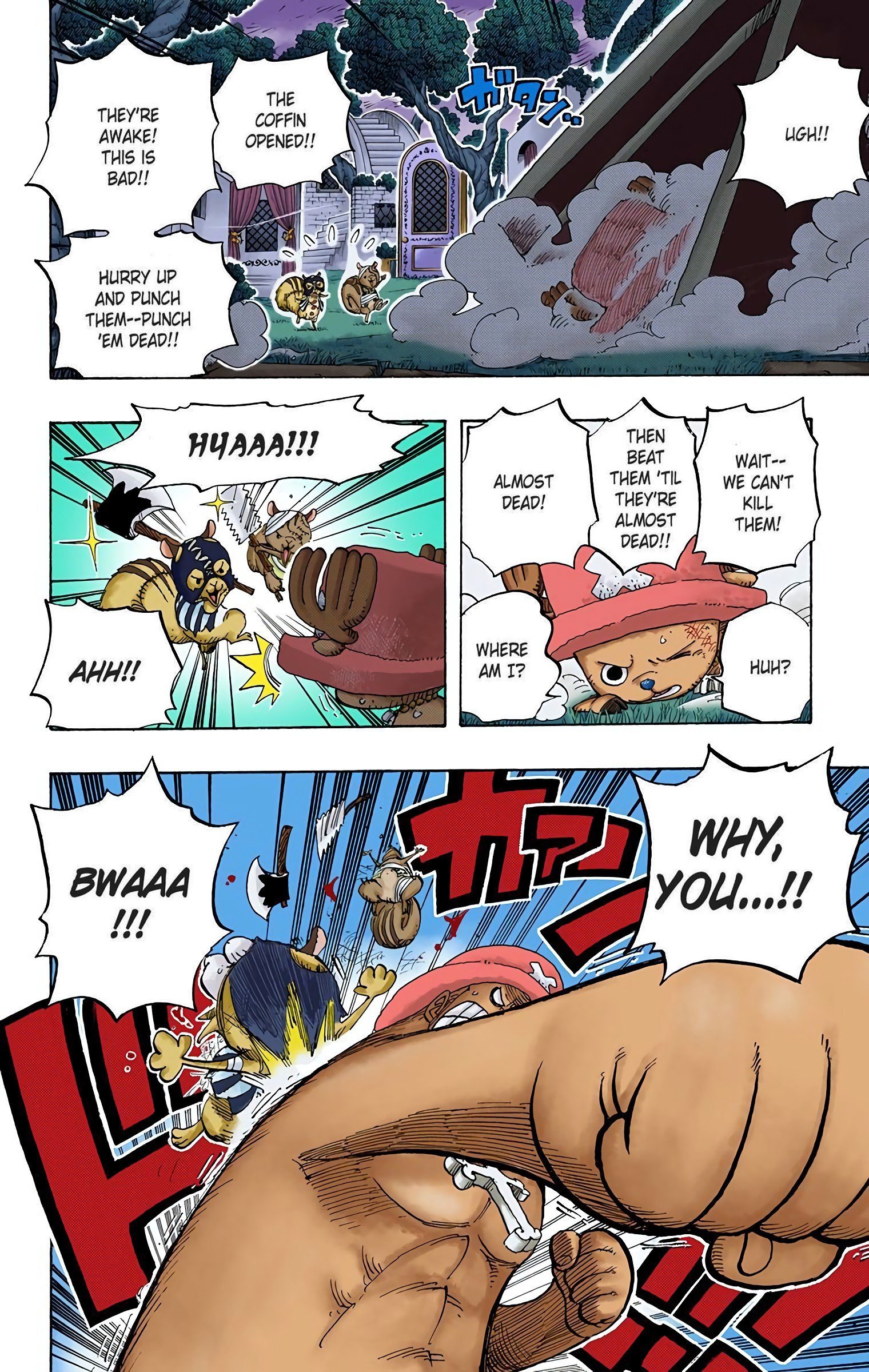 One Piece Colored Manga