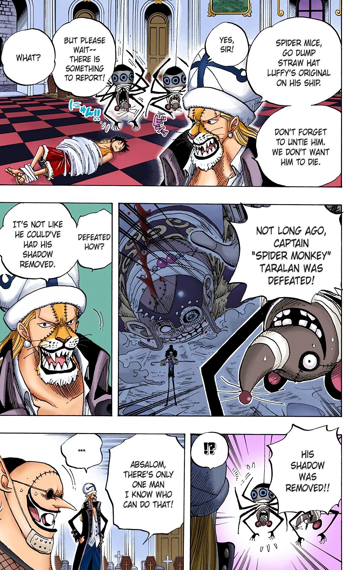 One Piece Colored Manga