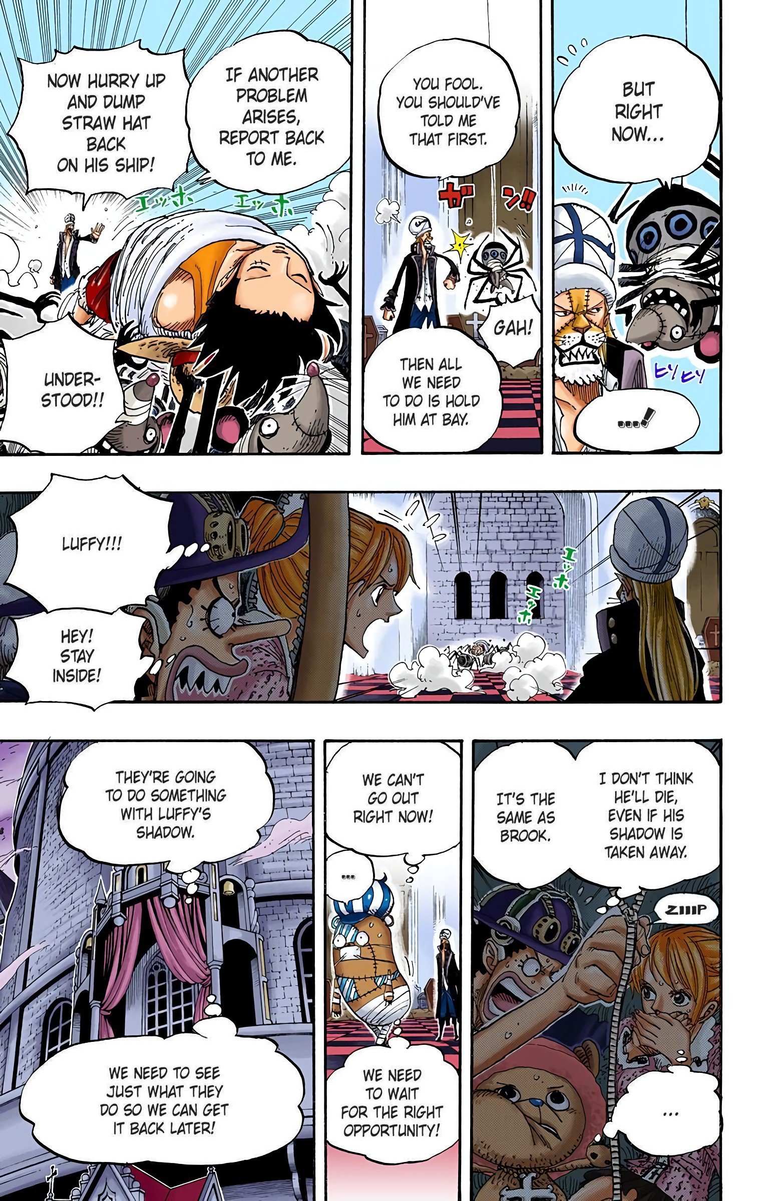 One Piece Colored Manga