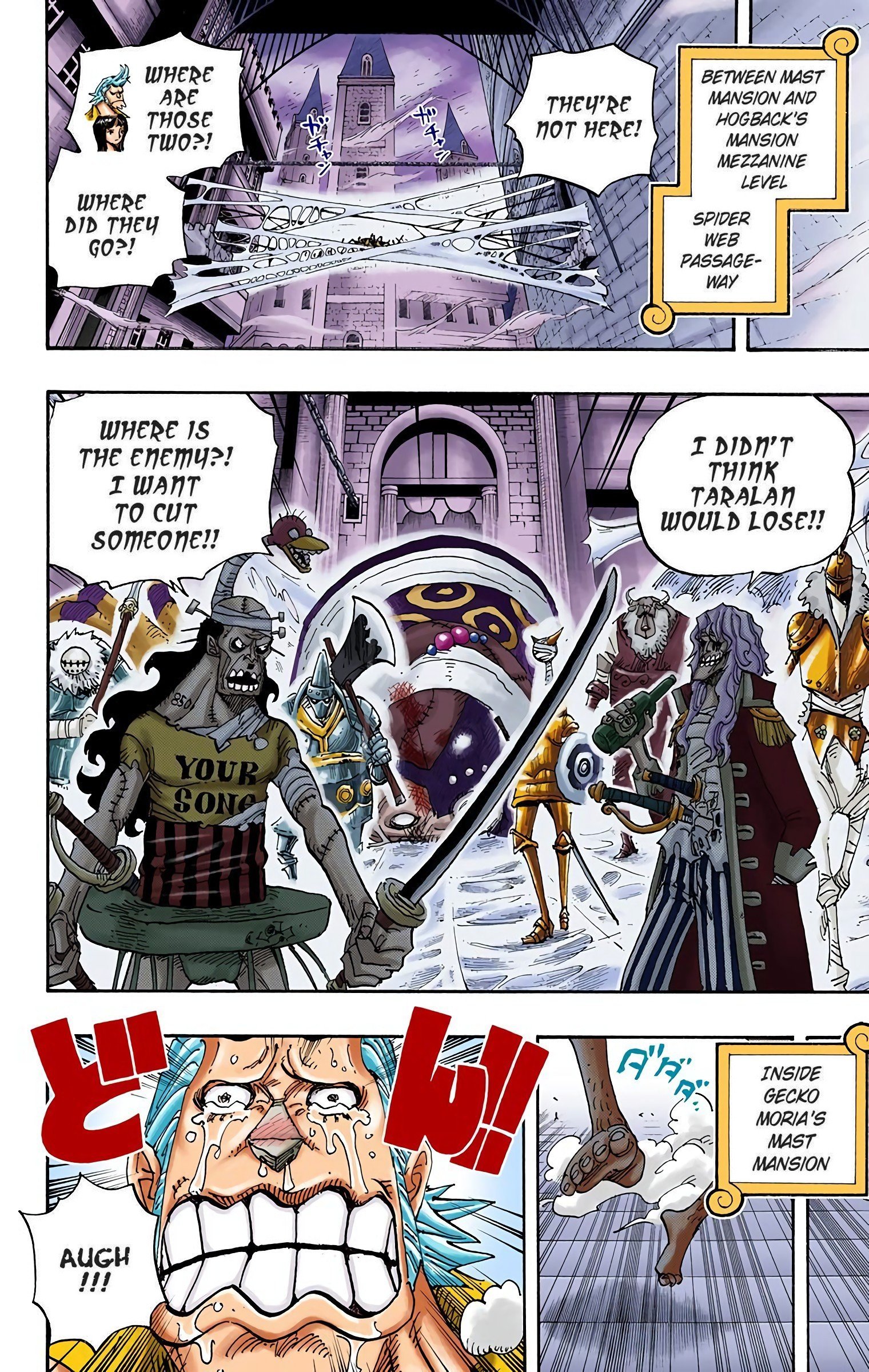 One Piece Colored Manga