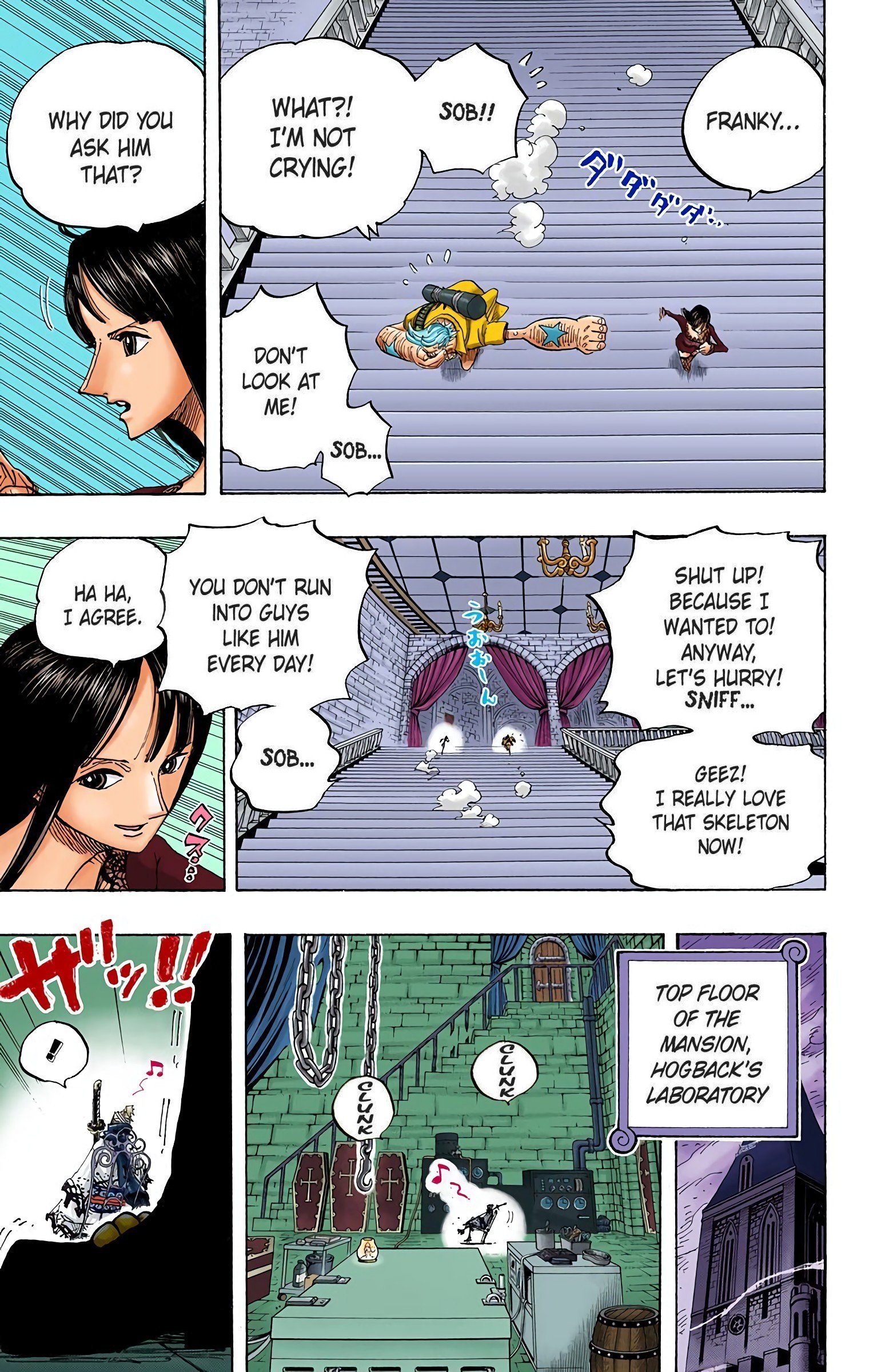 One Piece Colored Manga