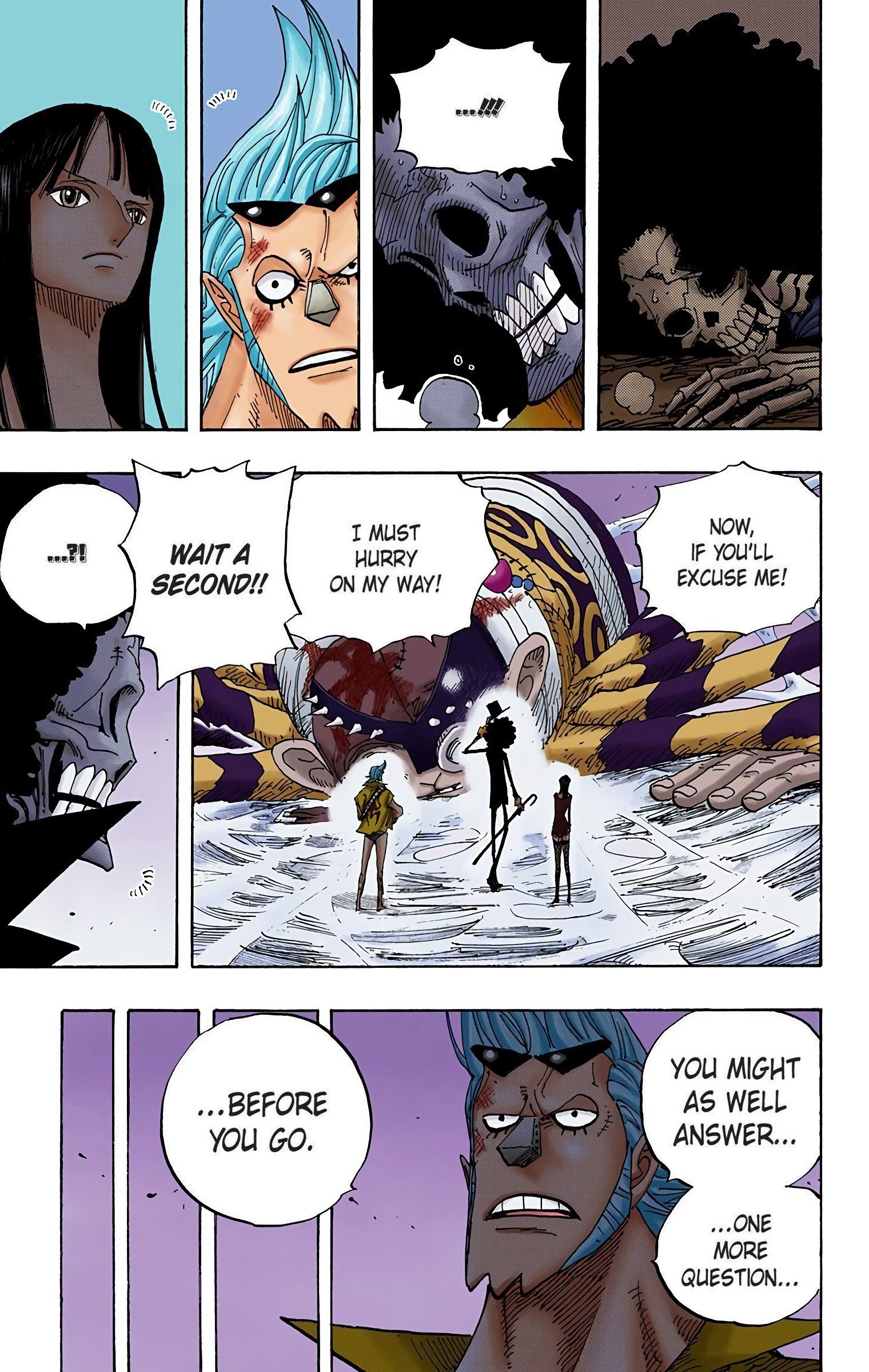 One Piece Colored Manga