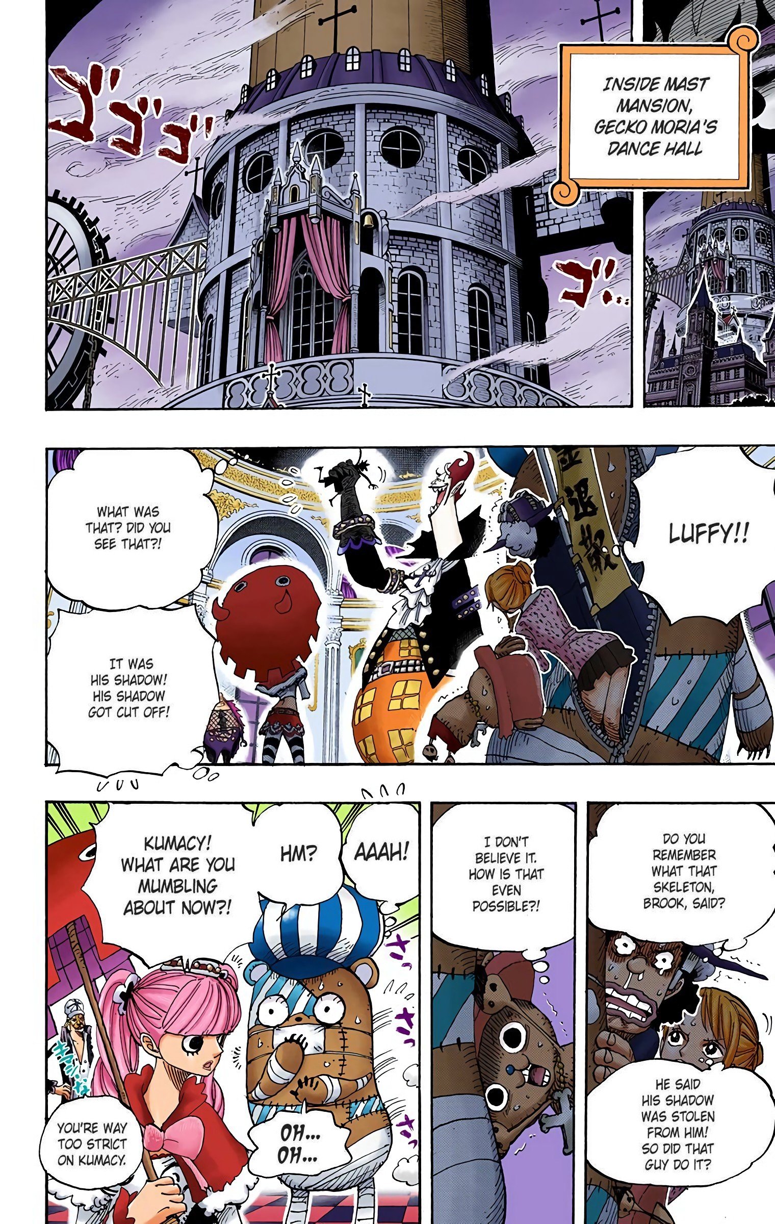 One Piece Colored Manga