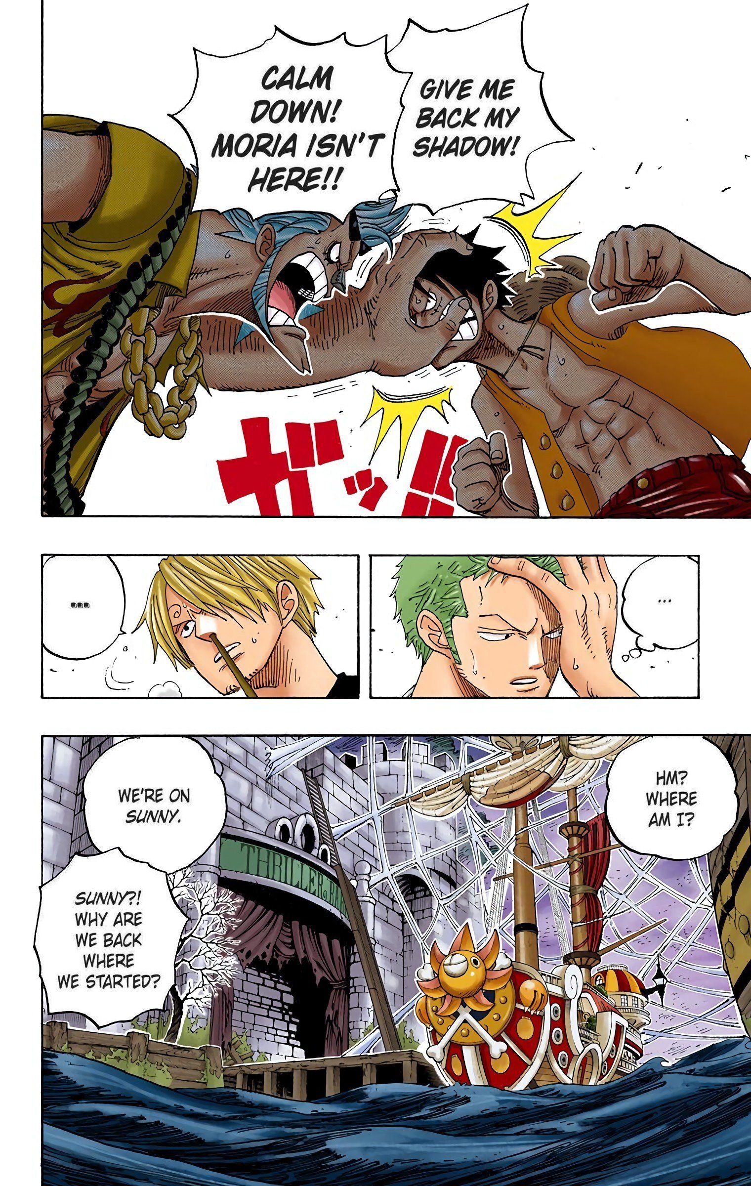 One Piece Colored Manga