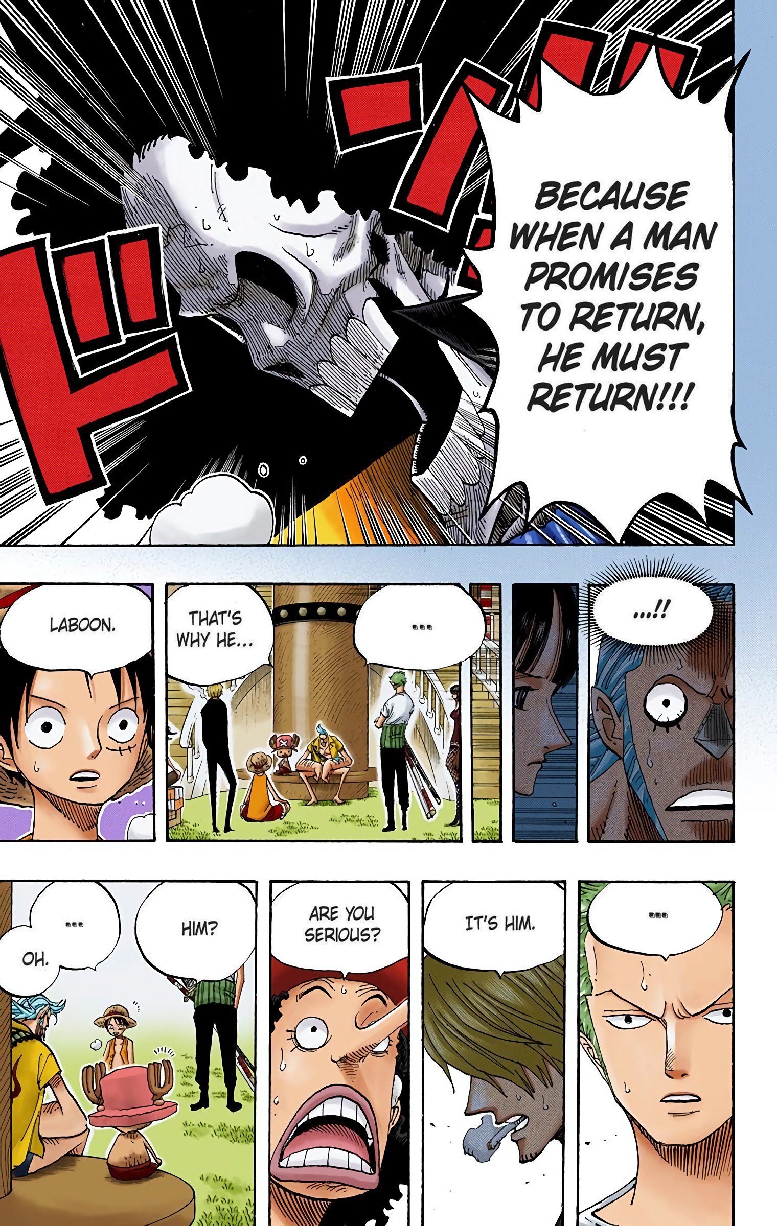 One Piece Colored Manga