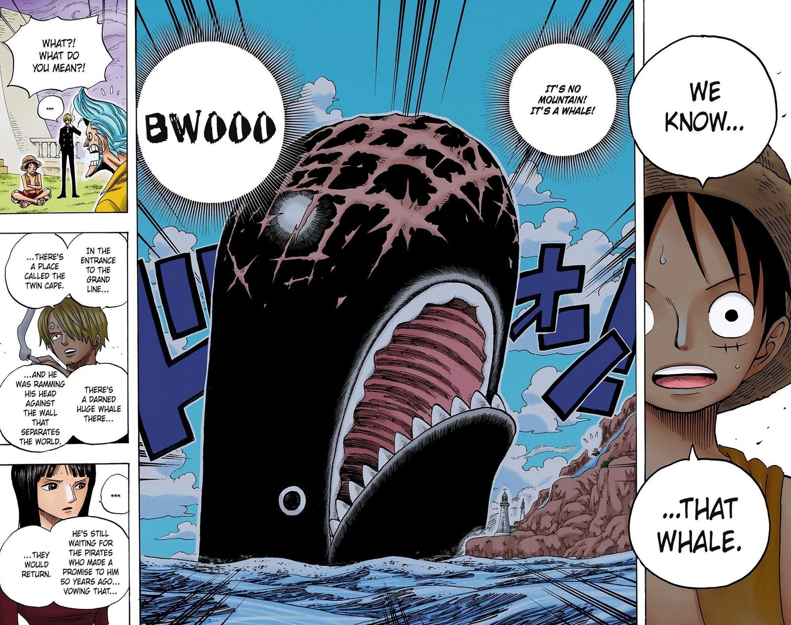 One Piece Colored Manga