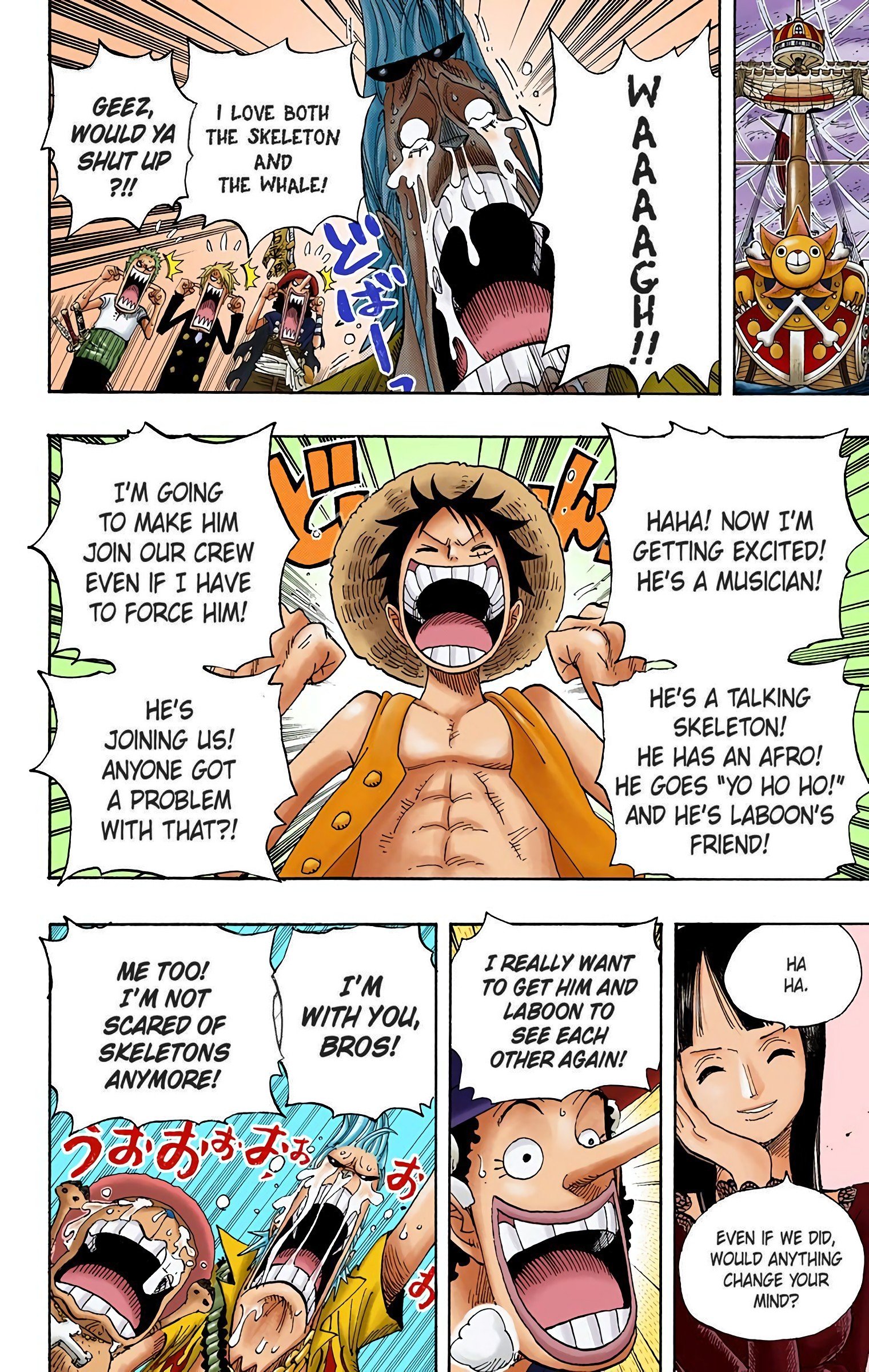 One Piece Colored Manga