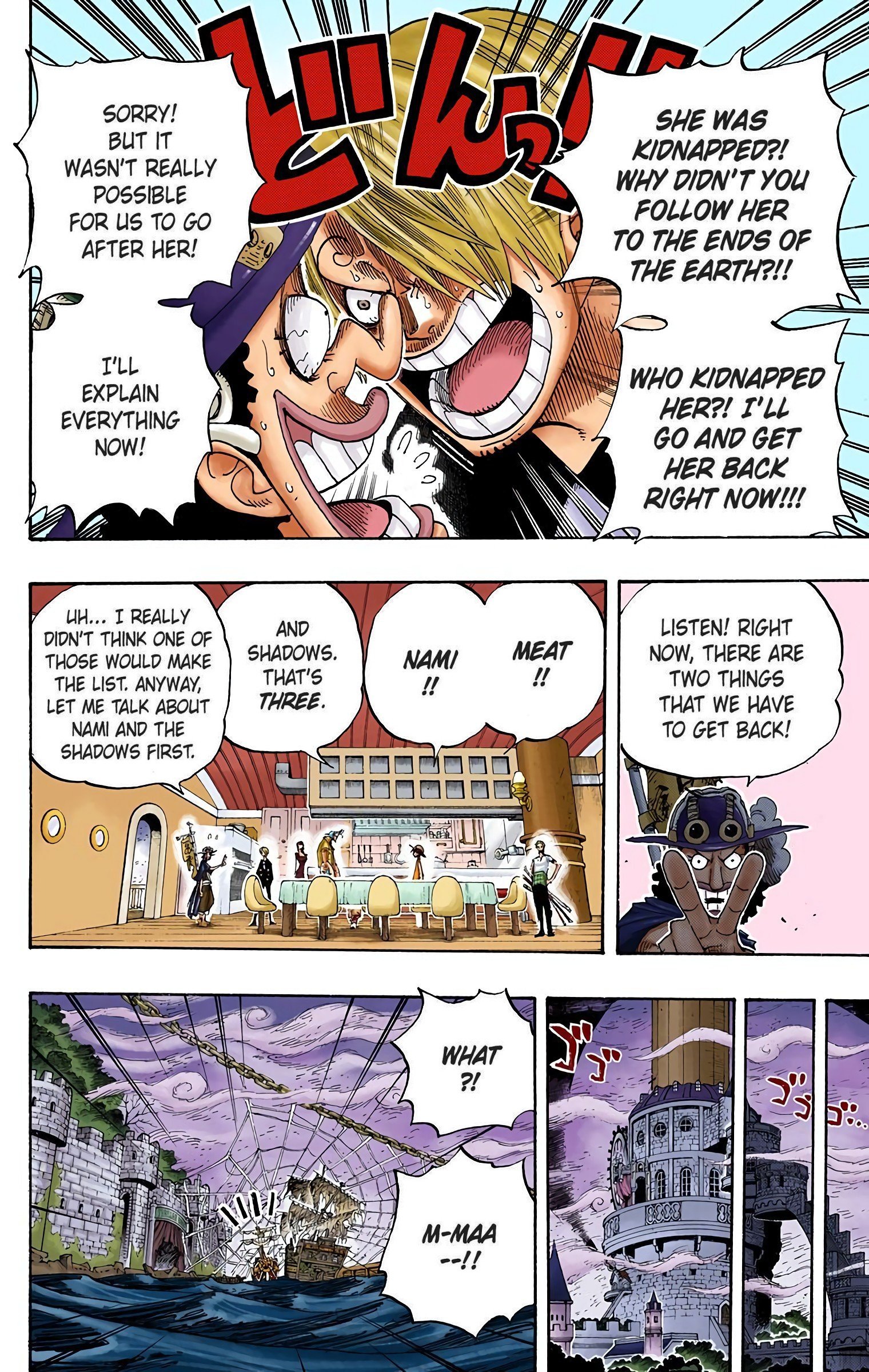 One Piece Colored Manga