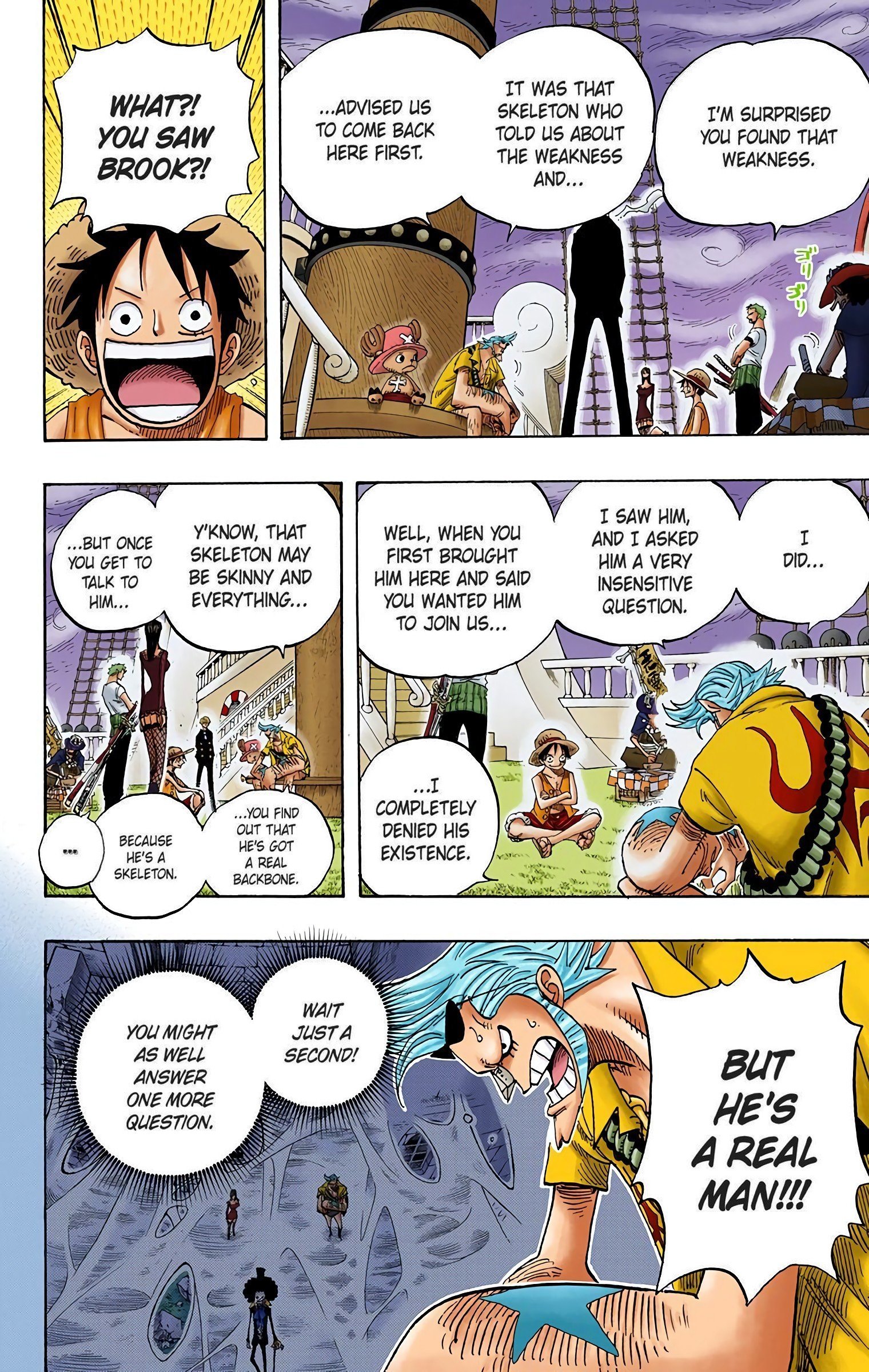 One Piece Colored Manga