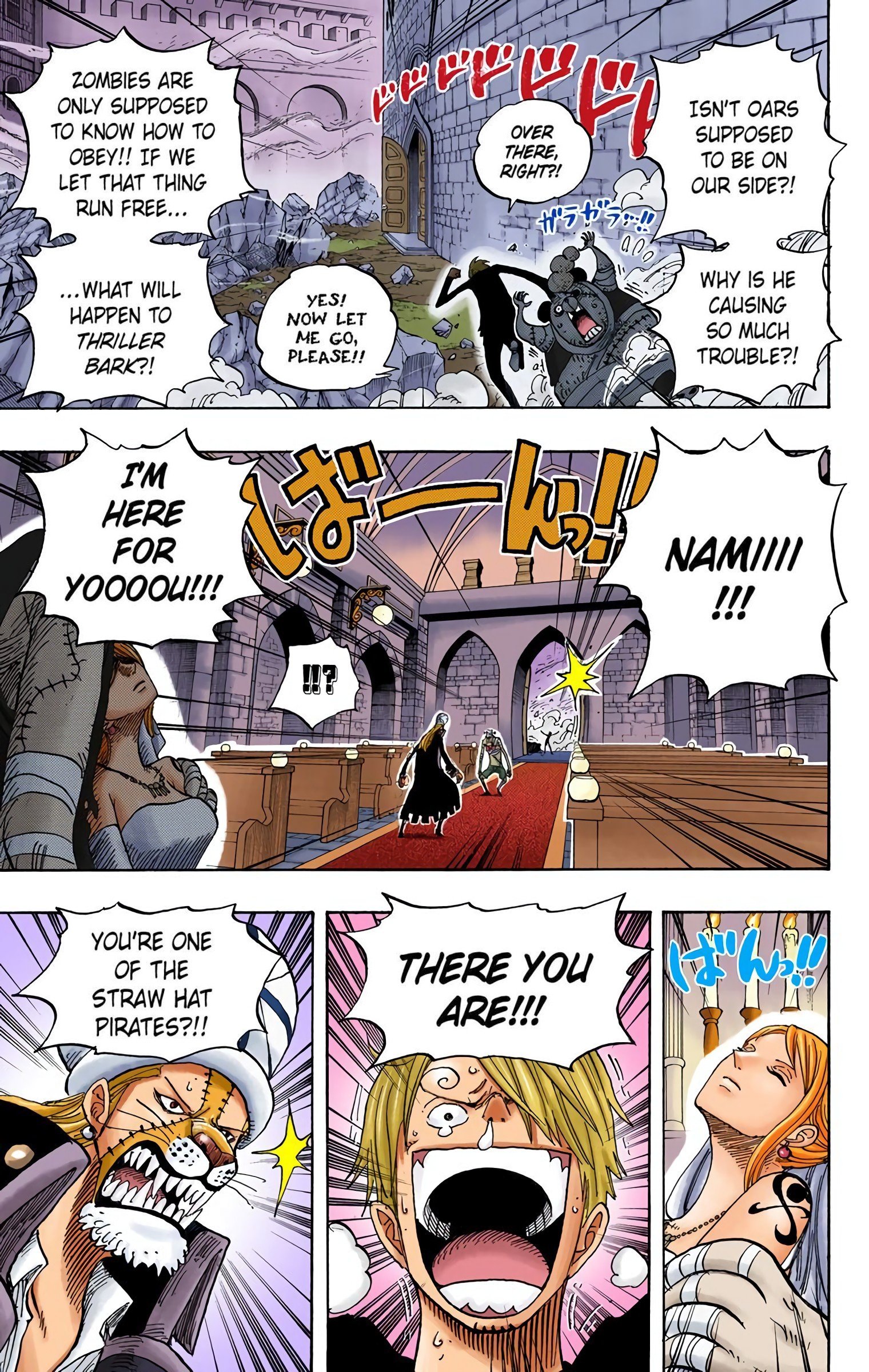 One Piece Colored Manga