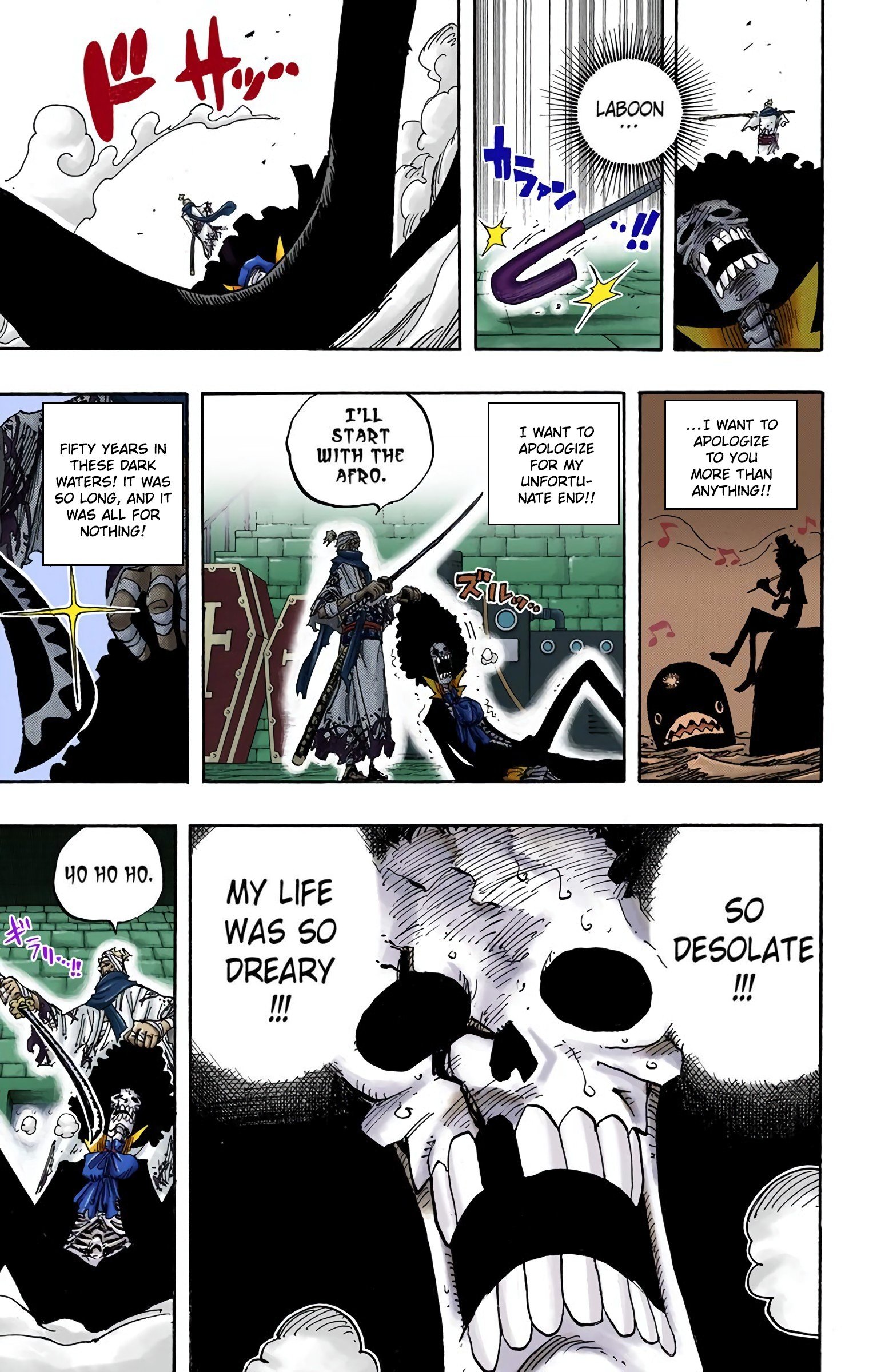 One Piece Colored Manga