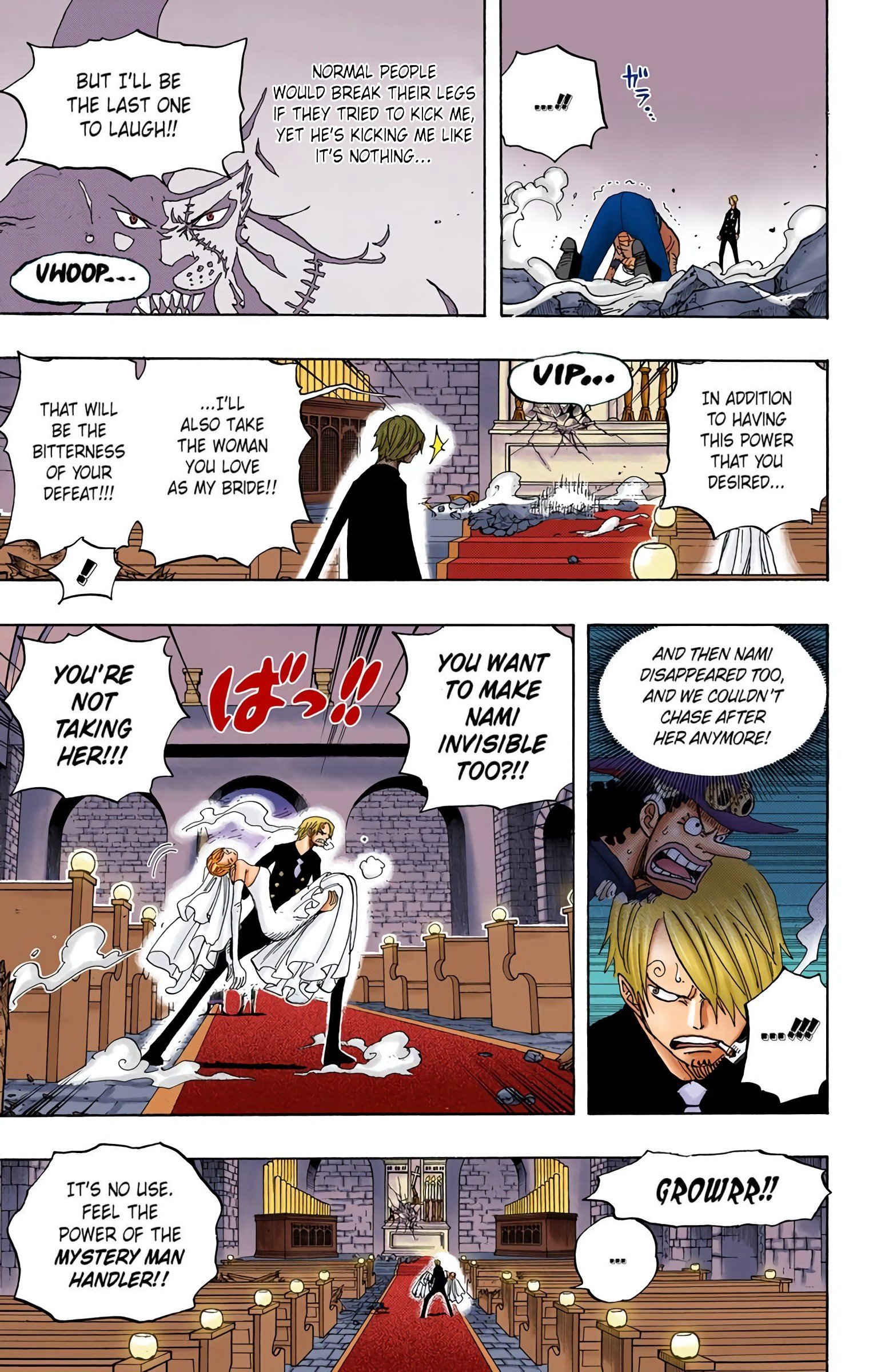 One Piece Colored Manga