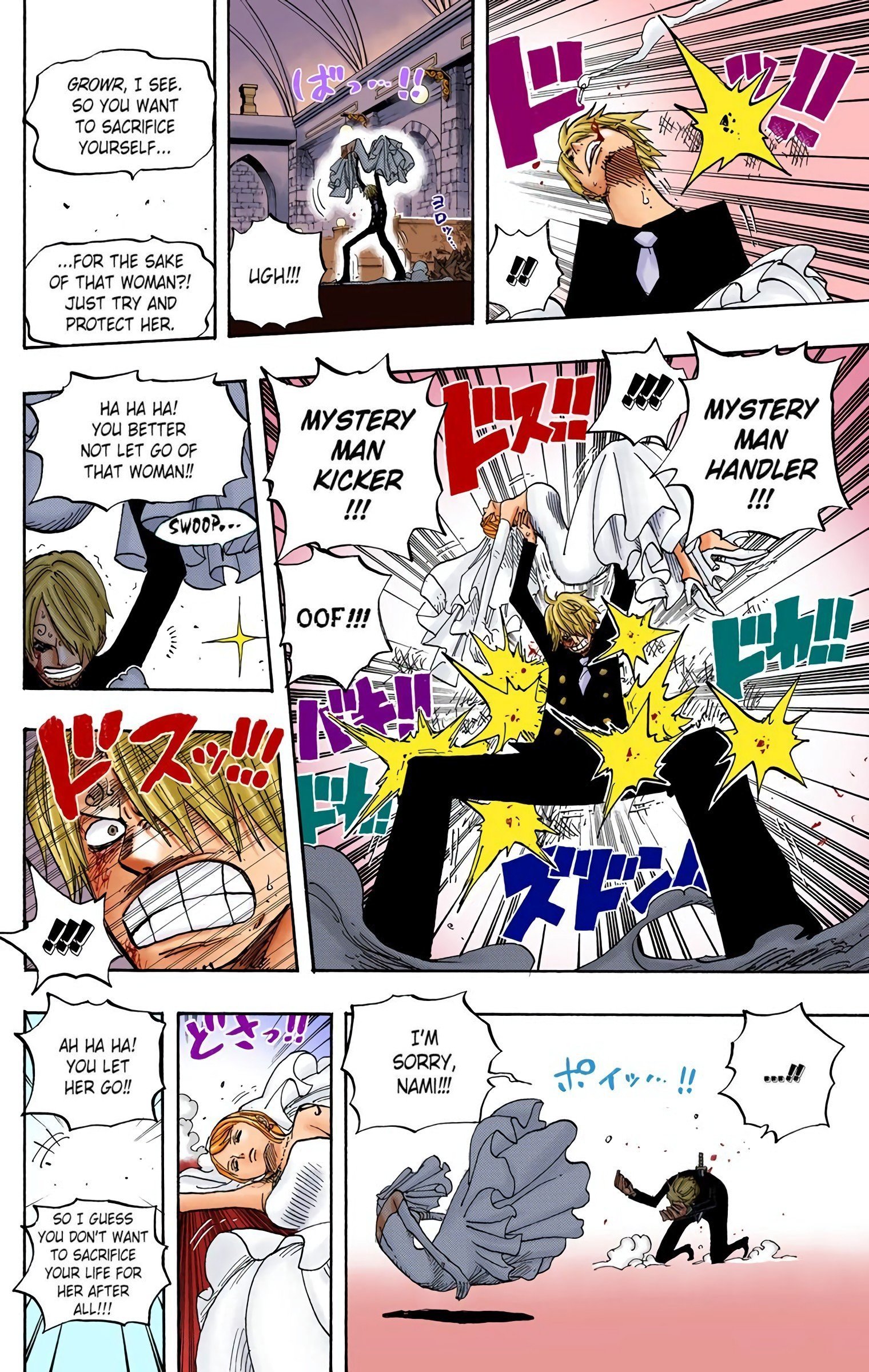 One Piece Colored Manga