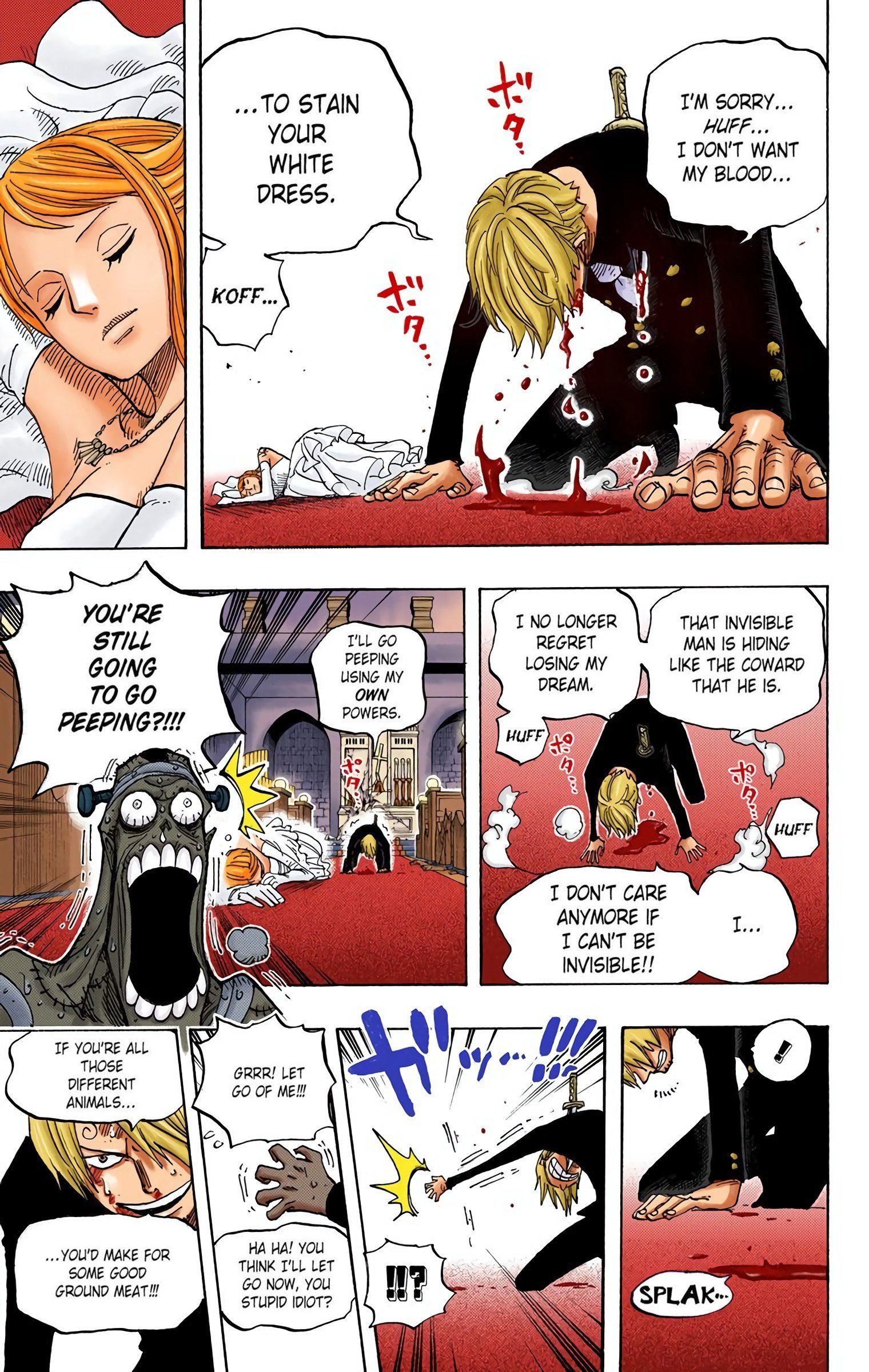 One Piece Colored Manga