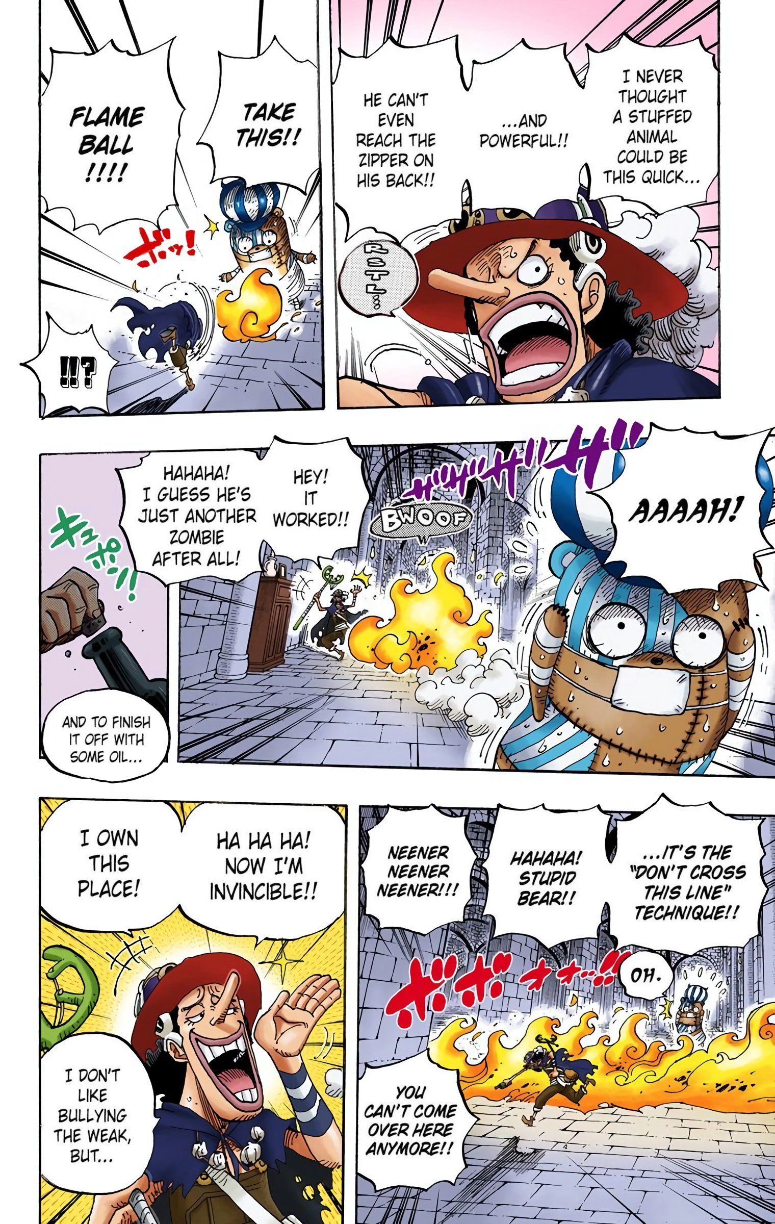 One Piece Colored Manga