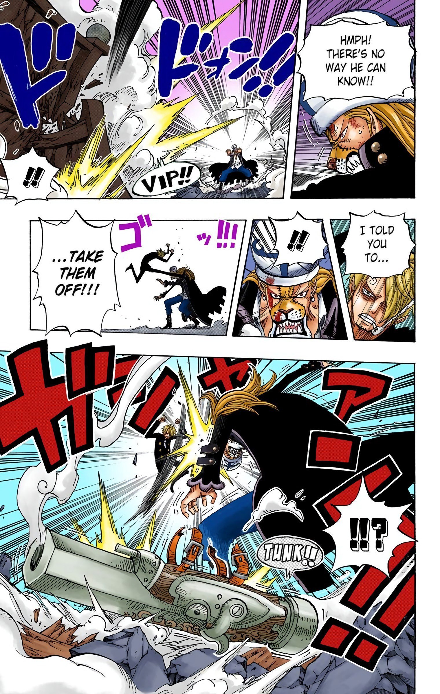 One Piece Colored Manga