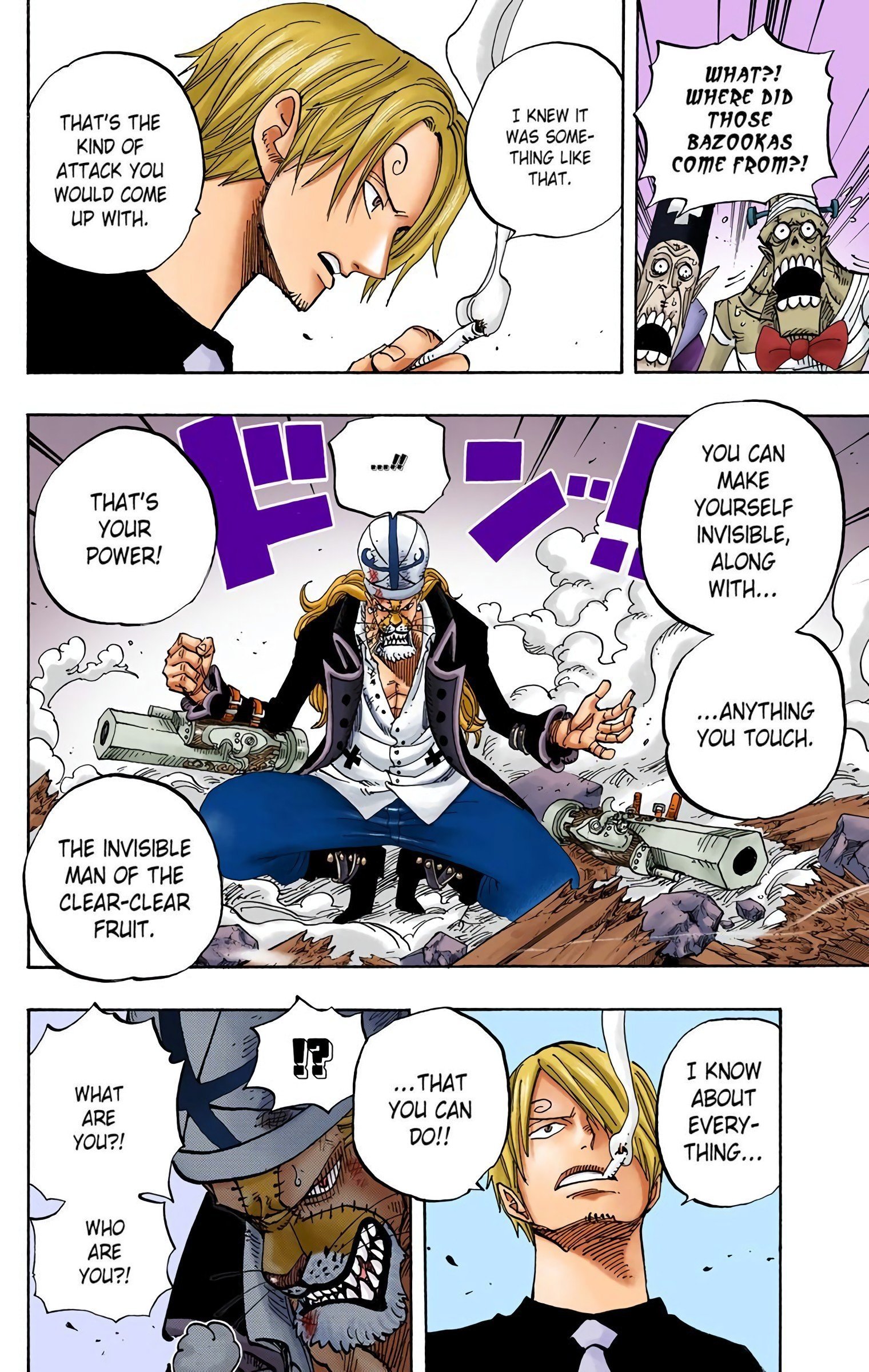 One Piece Colored Manga