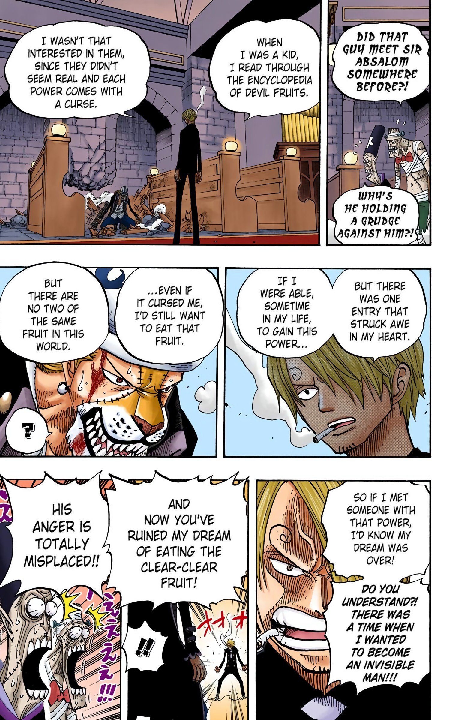 One Piece Colored Manga