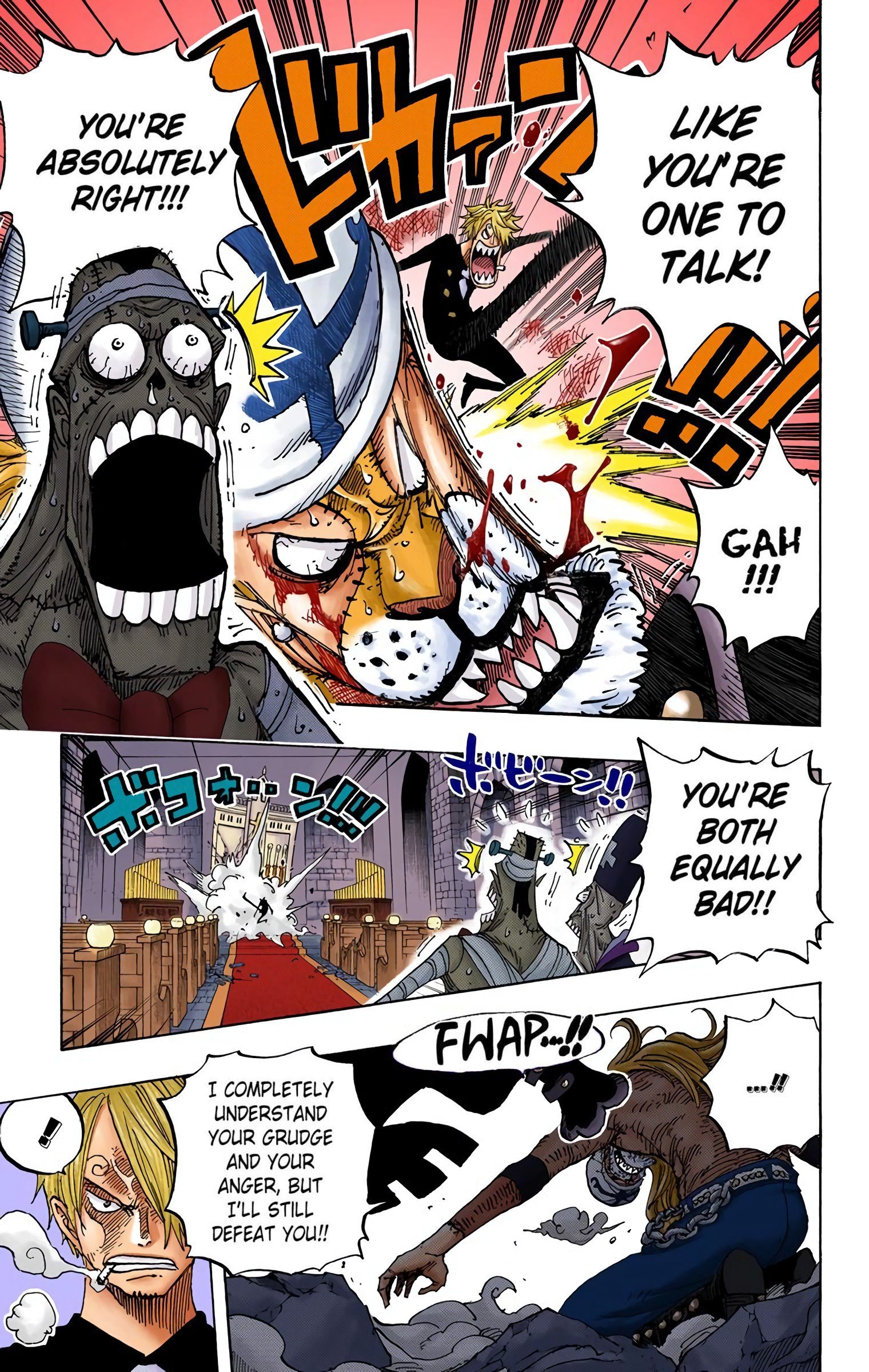 One Piece Colored Manga