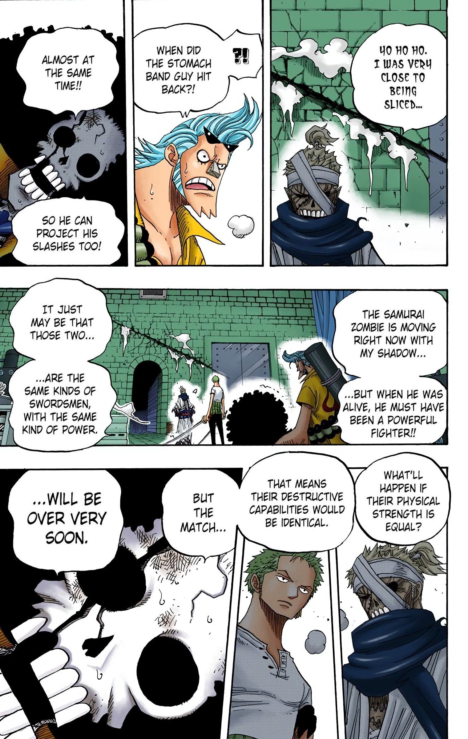 One Piece Colored Manga