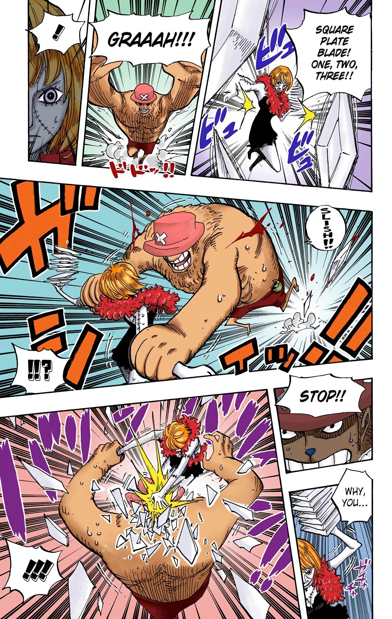 One Piece Colored Manga