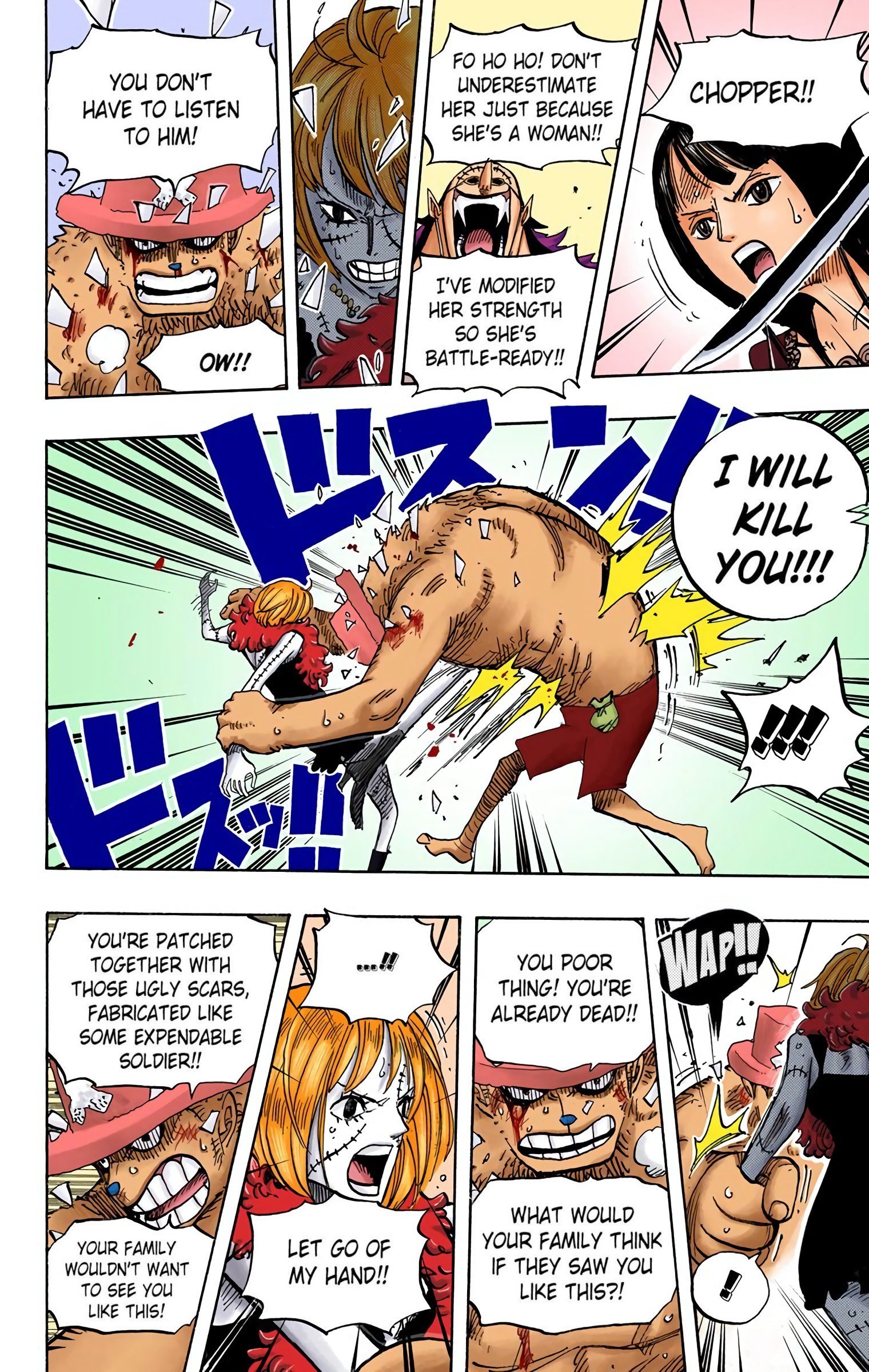 One Piece Colored Manga