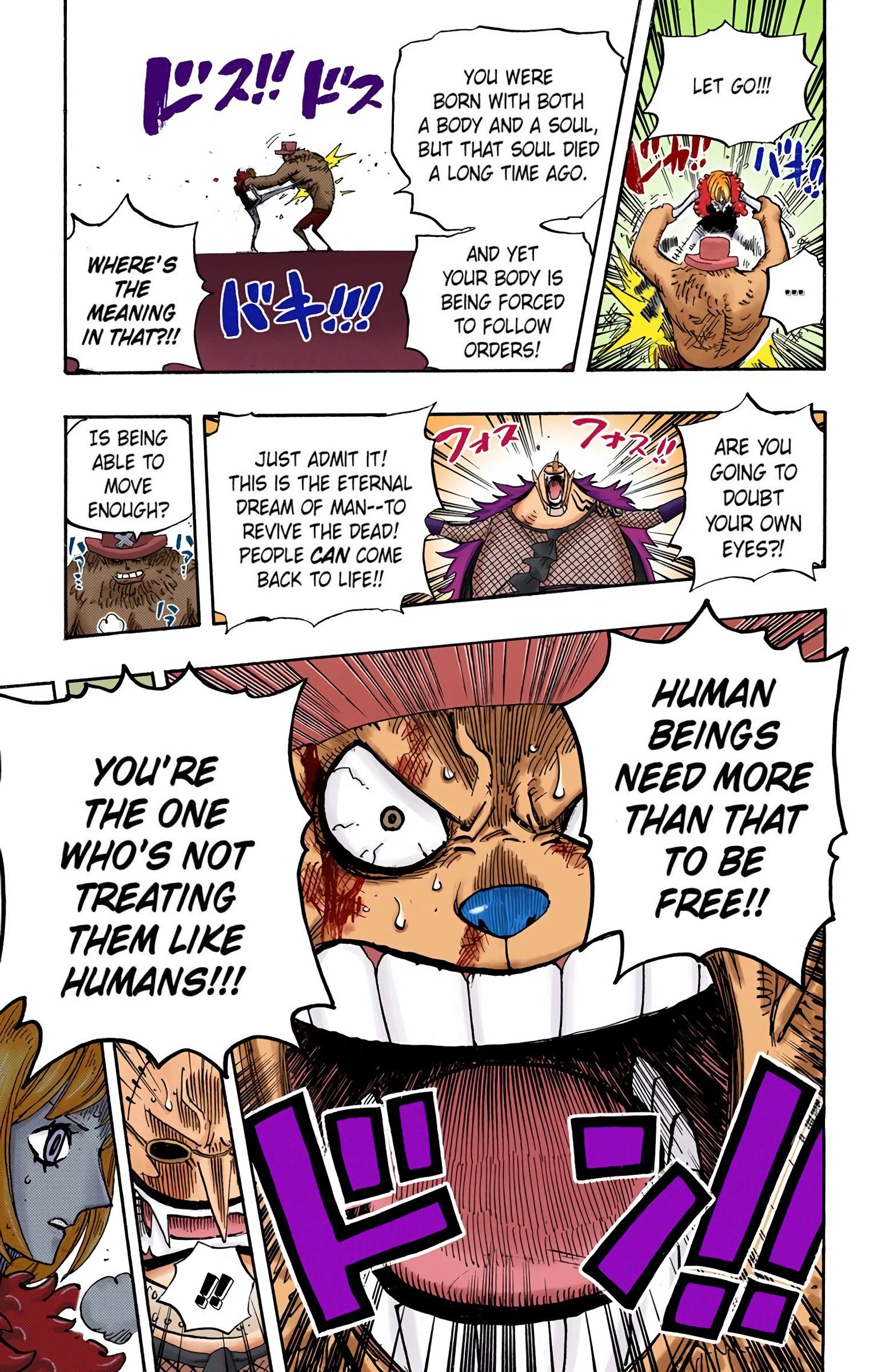 One Piece Colored Manga