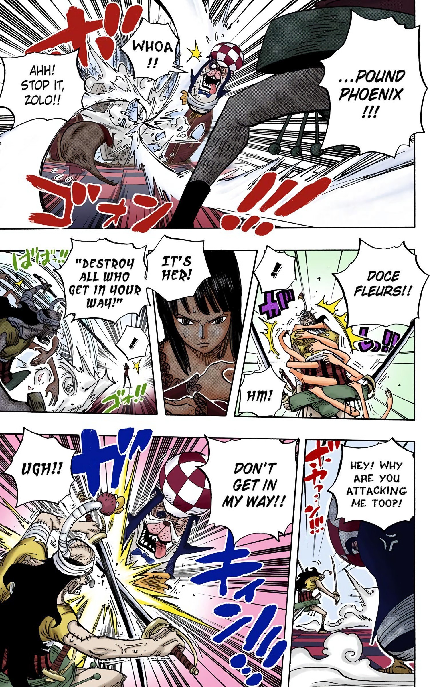 One Piece Colored Manga