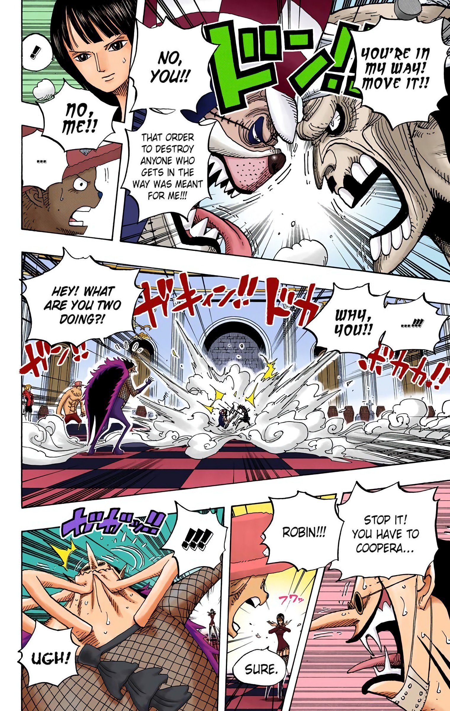 One Piece Colored Manga