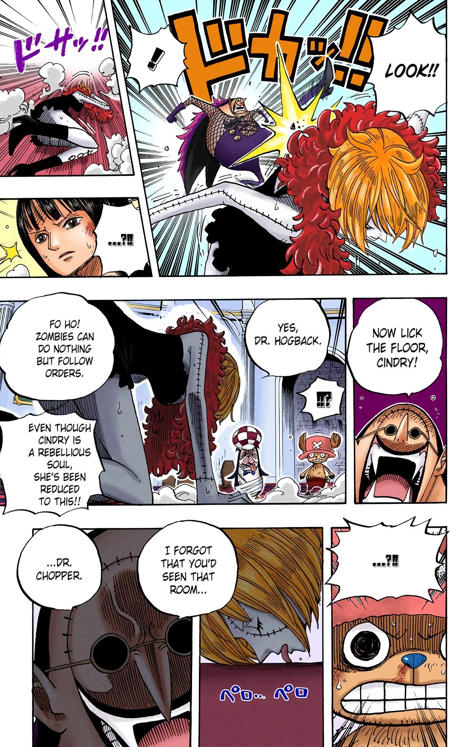 One Piece Colored Manga