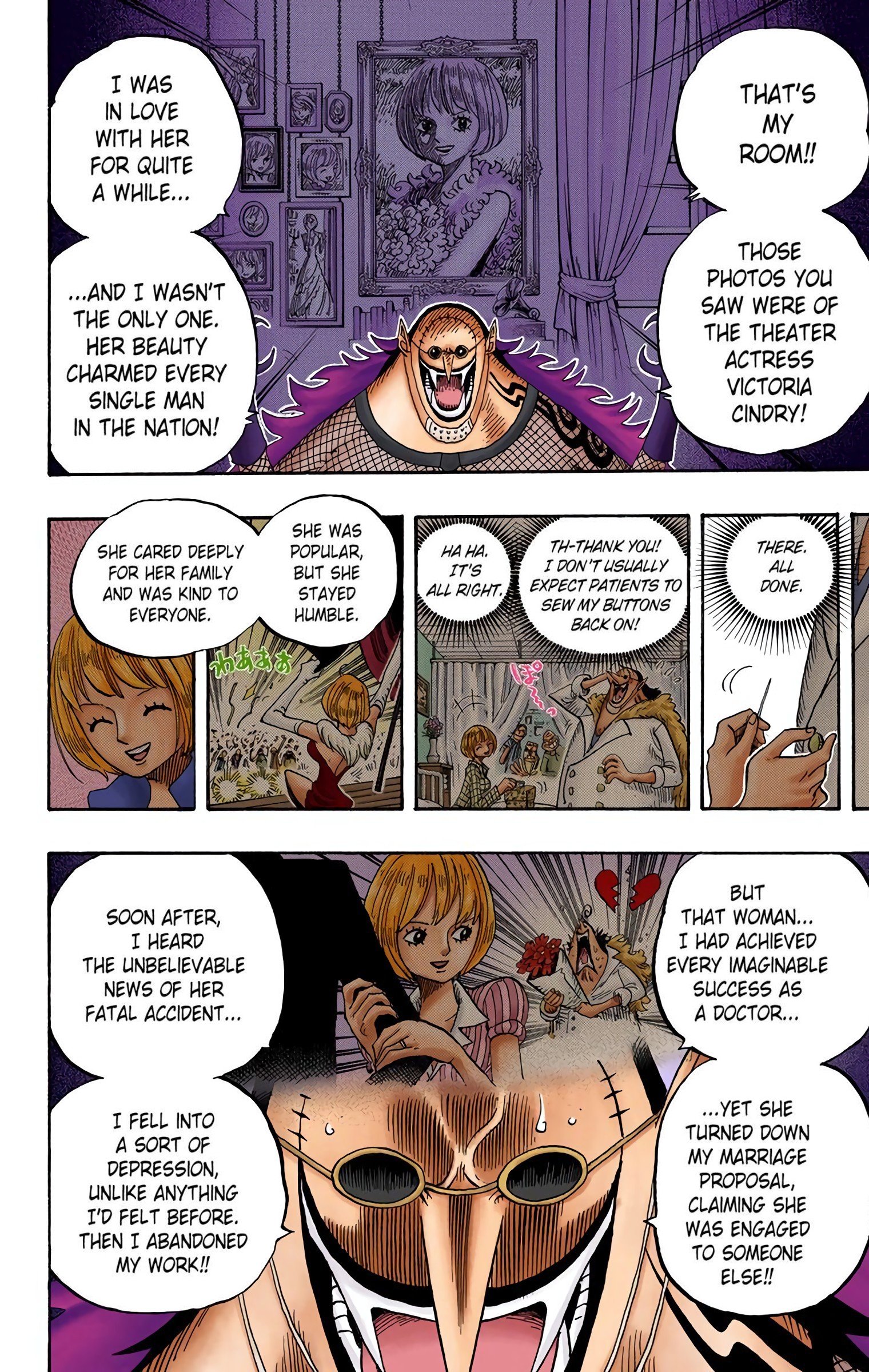 One Piece Colored Manga