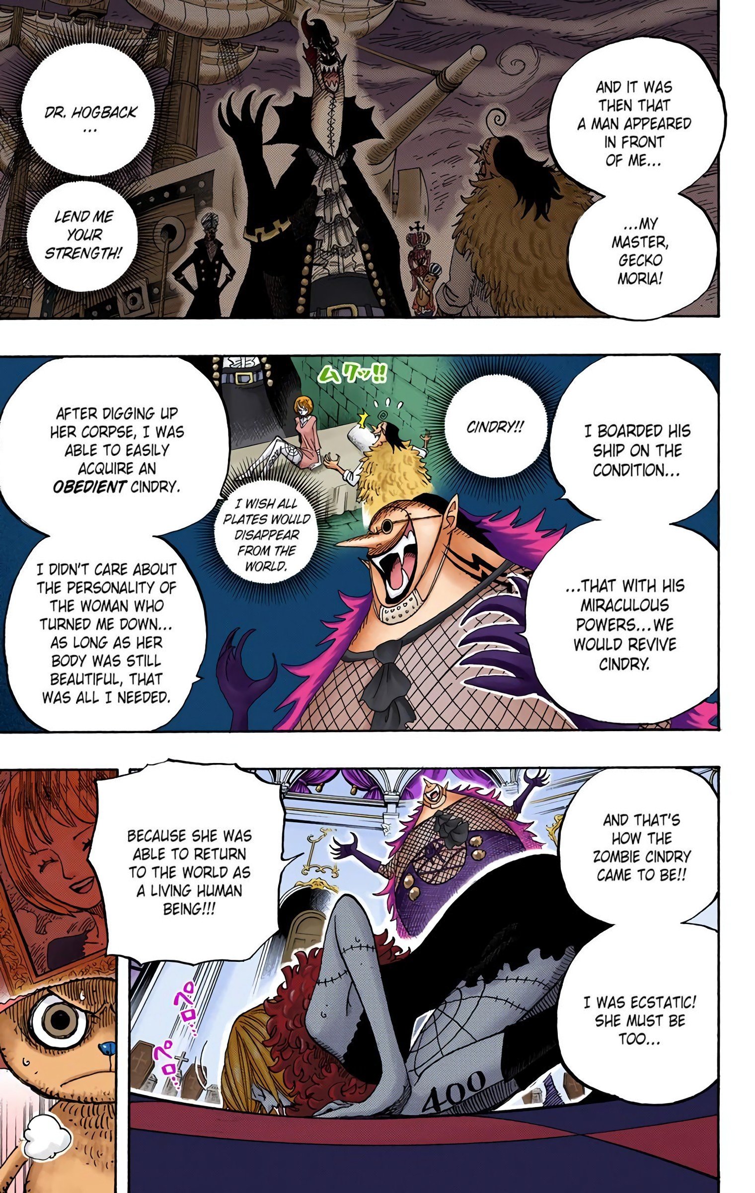 One Piece Colored Manga