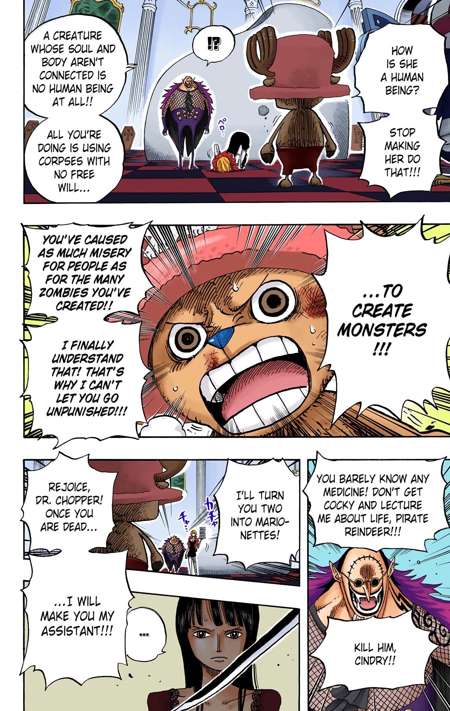 One Piece Colored Manga