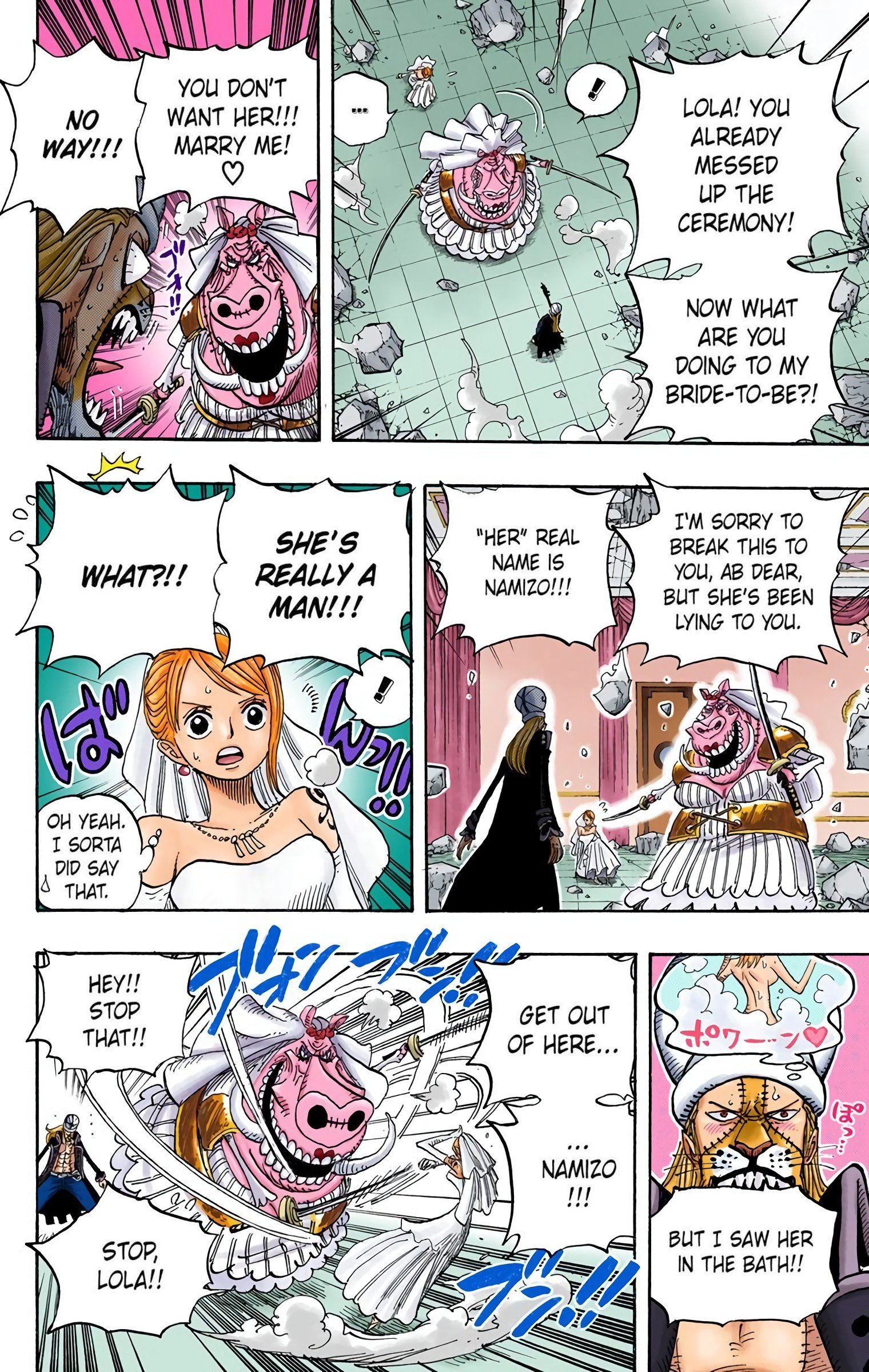 One Piece Colored Manga